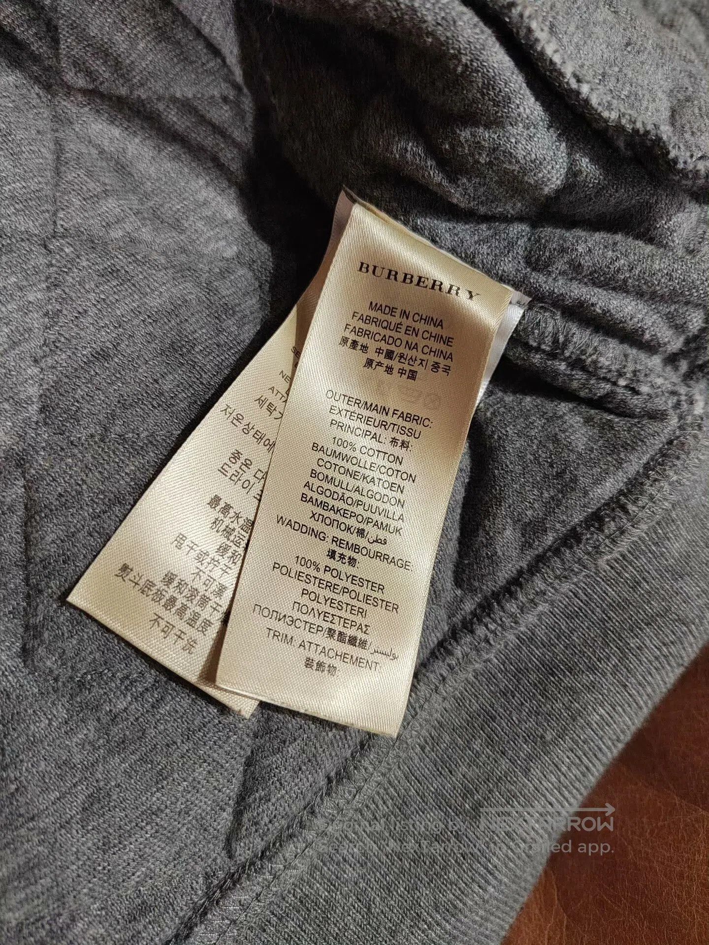 Burberry Burberry Gray Quilted Jacket. Size US S / EU 44-46 / 1 - 6 Thumbnail