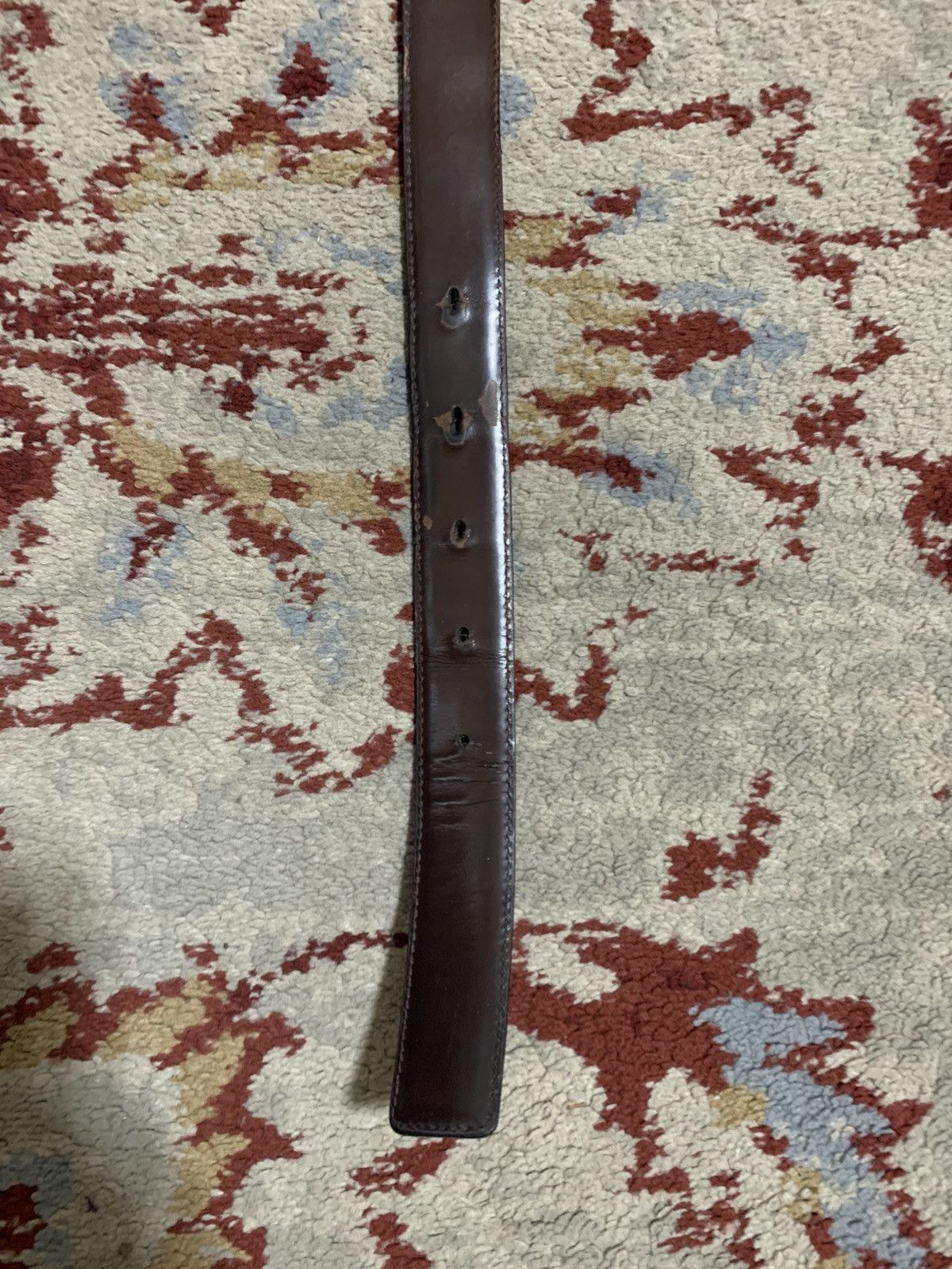 Salvatore Ferragamo Leather reversible belt Black/Brown Size 40 - 7 Thumbnail