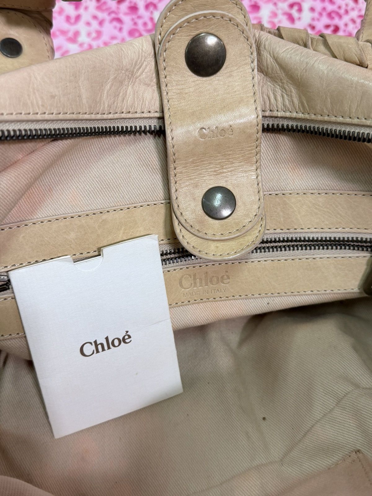 Chloe Chloe Silverado Leather Handbag Size ONE SIZE - 5 Thumbnail