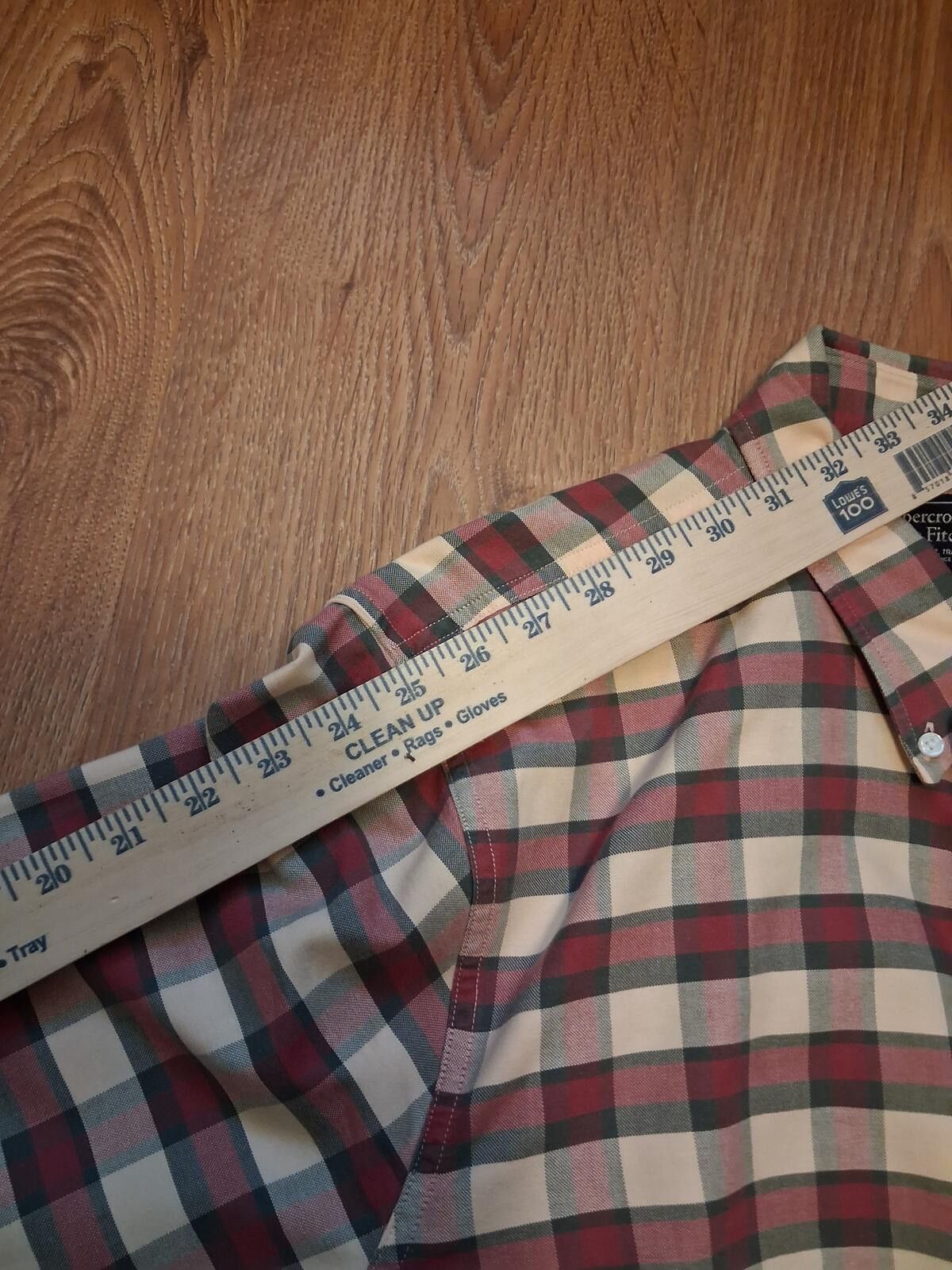 Abercrombie & Fitch Abercrombie & Fitch Button Up Shirt Mens XL Multicolor Check Size US XL / EU 56 / 4 - 11 Thumbnail