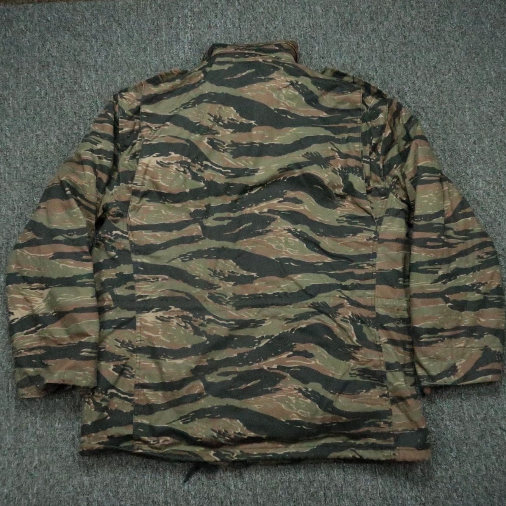 Rothco Rothco M65 Field Military Jacket Men Large Brown Black Green Tiger Stripe Camo Size US L / EU 52-54 / 3 - 5 Thumbnail