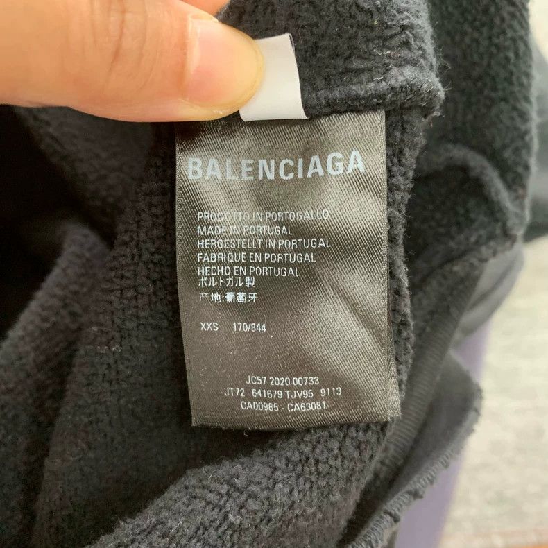 Balenciaga Balenciaga Black Alien Hoodie Hoodie Size US XXS / EU 40 - 7 Thumbnail