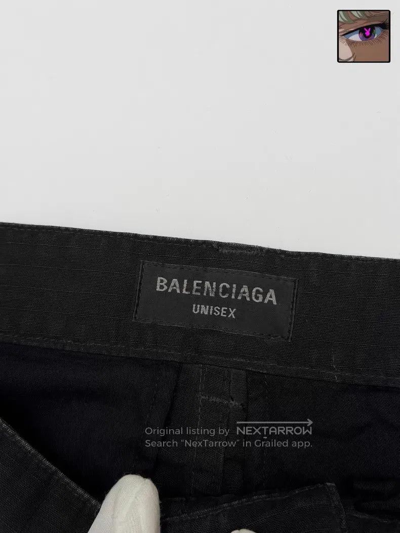 Balenciaga Balenciaga size XXS Distressed hidden zipper casual pants Size US 27 - 5 Thumbnail
