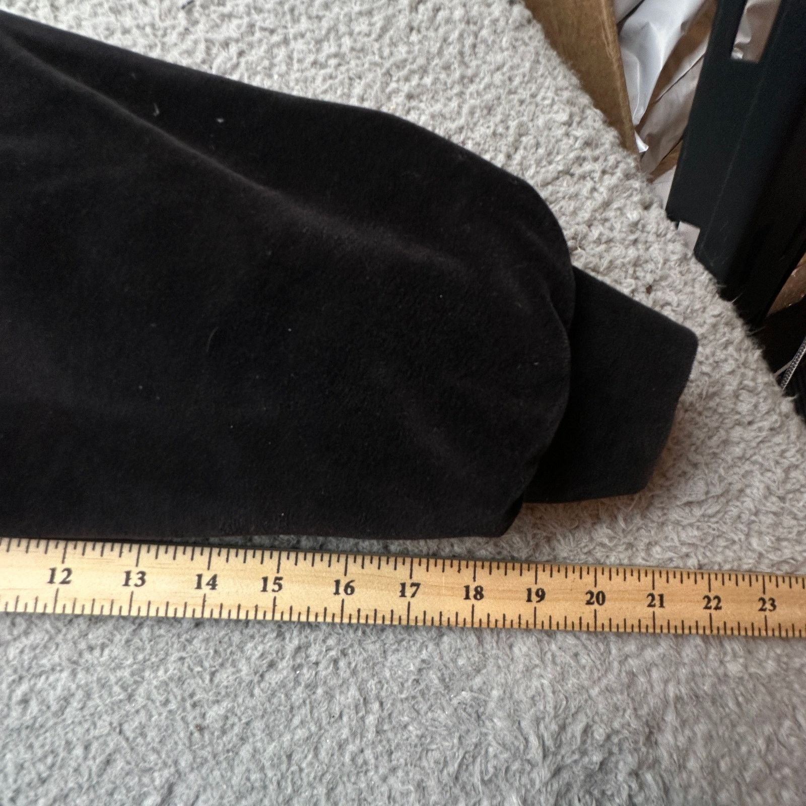 Other VTG Baby Phat Velour Jacket Women Large Fur Trim Black Quilt Size L / US 10 / IT 46 - 6 Thumbnail