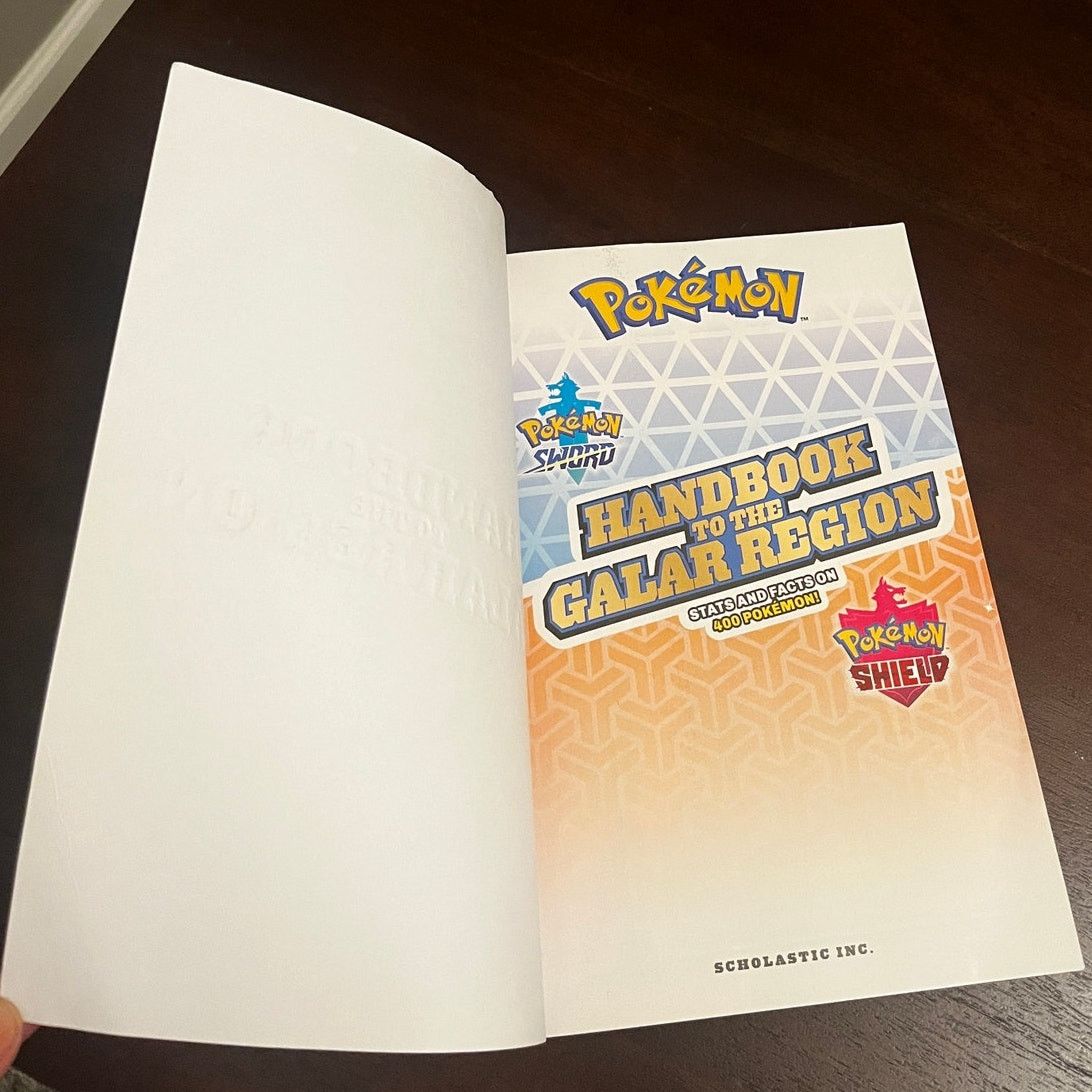 Pokemon Pokémon: Handbook to the Galar Region Picture Book Size ONE SIZE - 3 Thumbnail