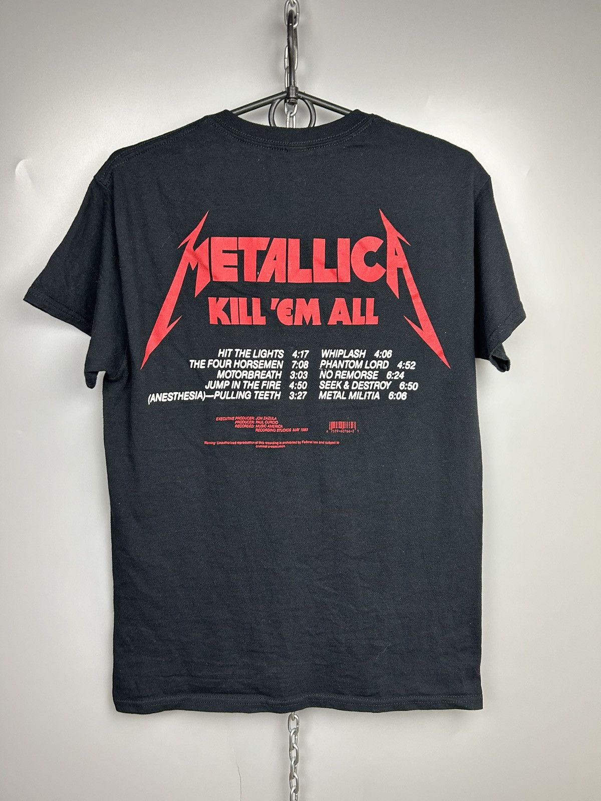 Band Tees × Metallica Metallica Kill Em All Tour T shirt Size US M / EU 48-50 / 2 - 10 Thumbnail