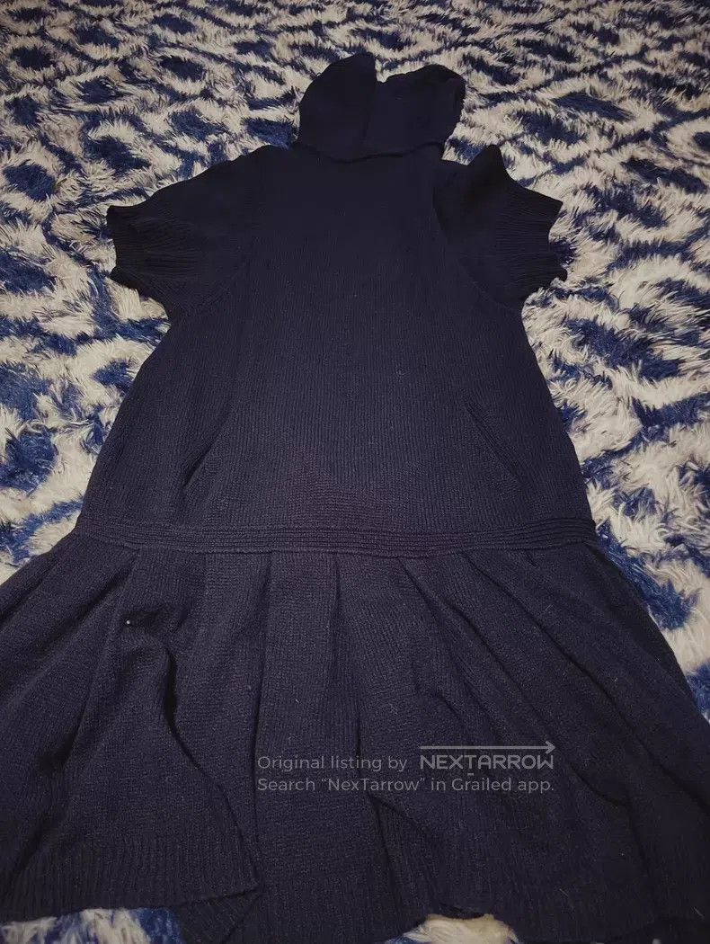 Yohji Yamamoto Yohji Yamamoto Knit Dress Size XS / US 0-2 / IT 36-38 - 4 Thumbnail
