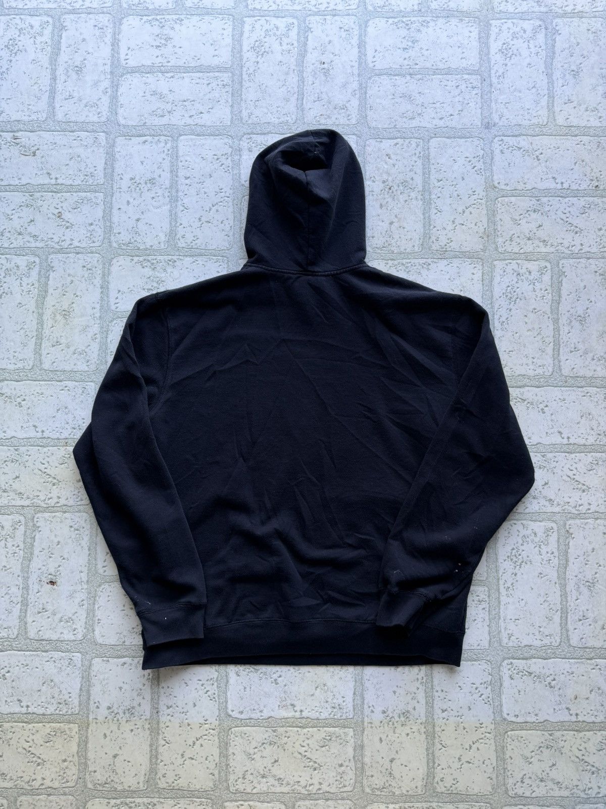 Vintage Y2K Crazy JNCO Style Thrashed Skull Hoodie Size US L / EU 52-54 / 3 - 2 Thumbnail