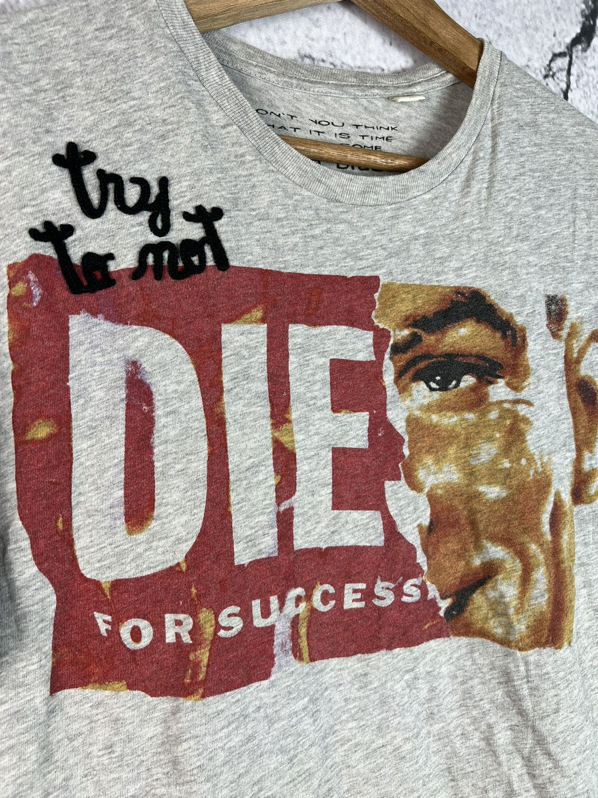 Affliction Vintage Y2k Diesel RARE affliction style tshirt logo Size US M / EU 48-50 / 2 - 3 Thumbnail