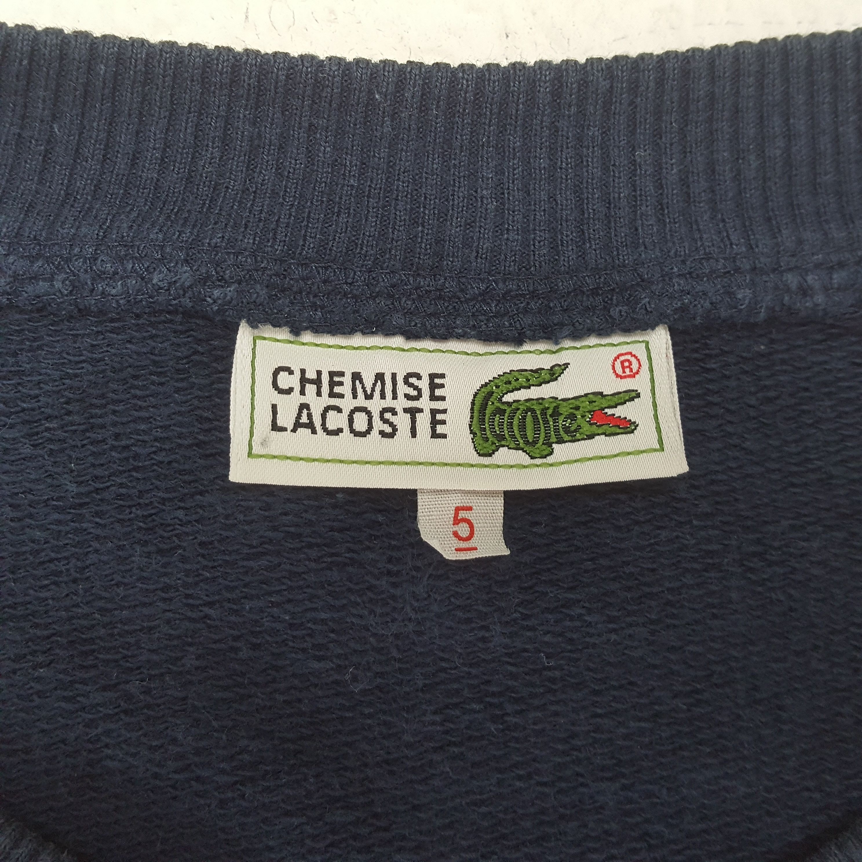 Lacoste LACOSTE Spellout Design Sweatshirt C290N26 Size US M / EU 48-50 / 2 - 4 Thumbnail