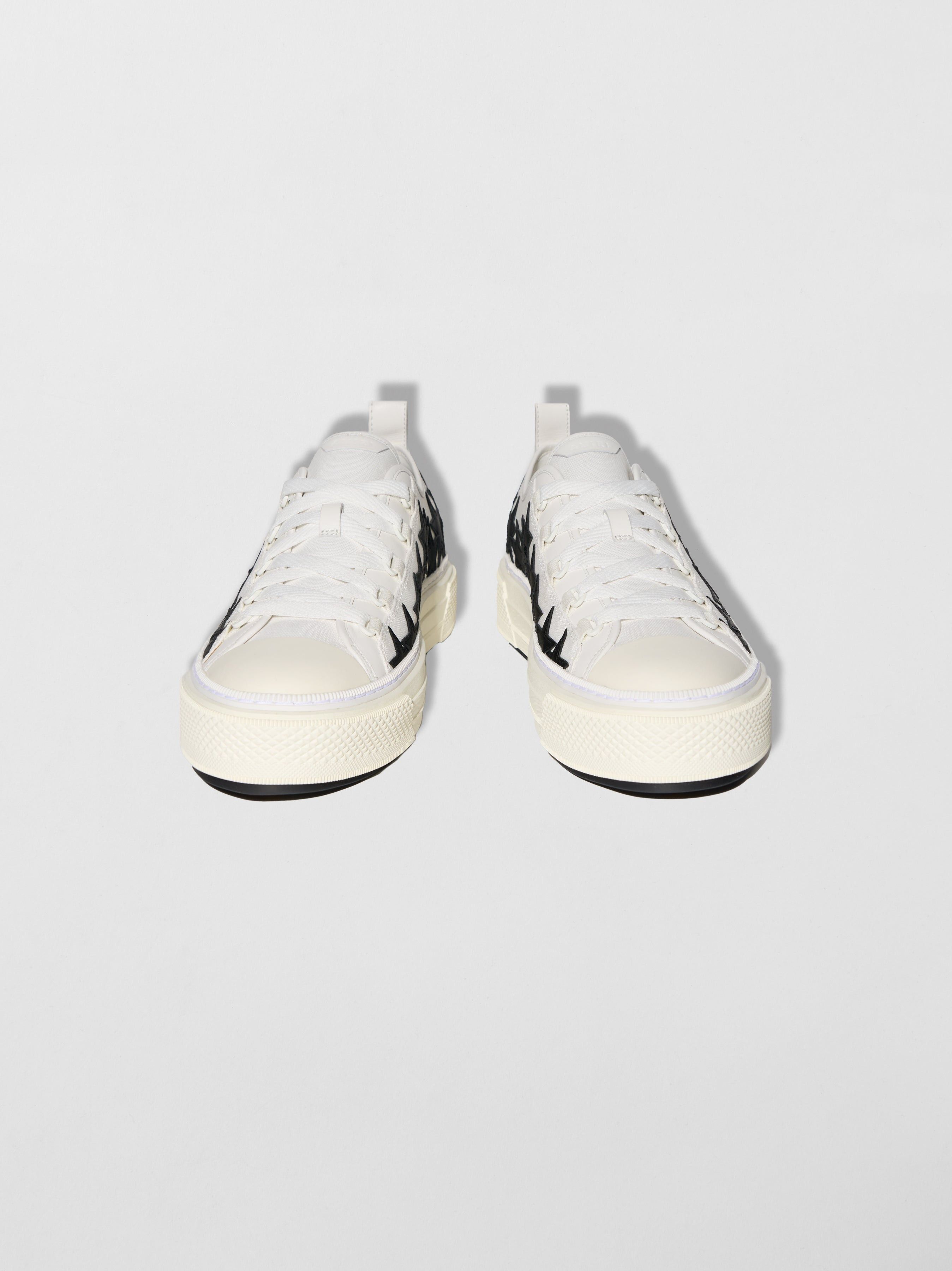 Amiri o1s1wg110925 Dup / Stars Court Low-Top Sneakers White/Black Size US 7 / IT 37 - 3 Thumbnail
