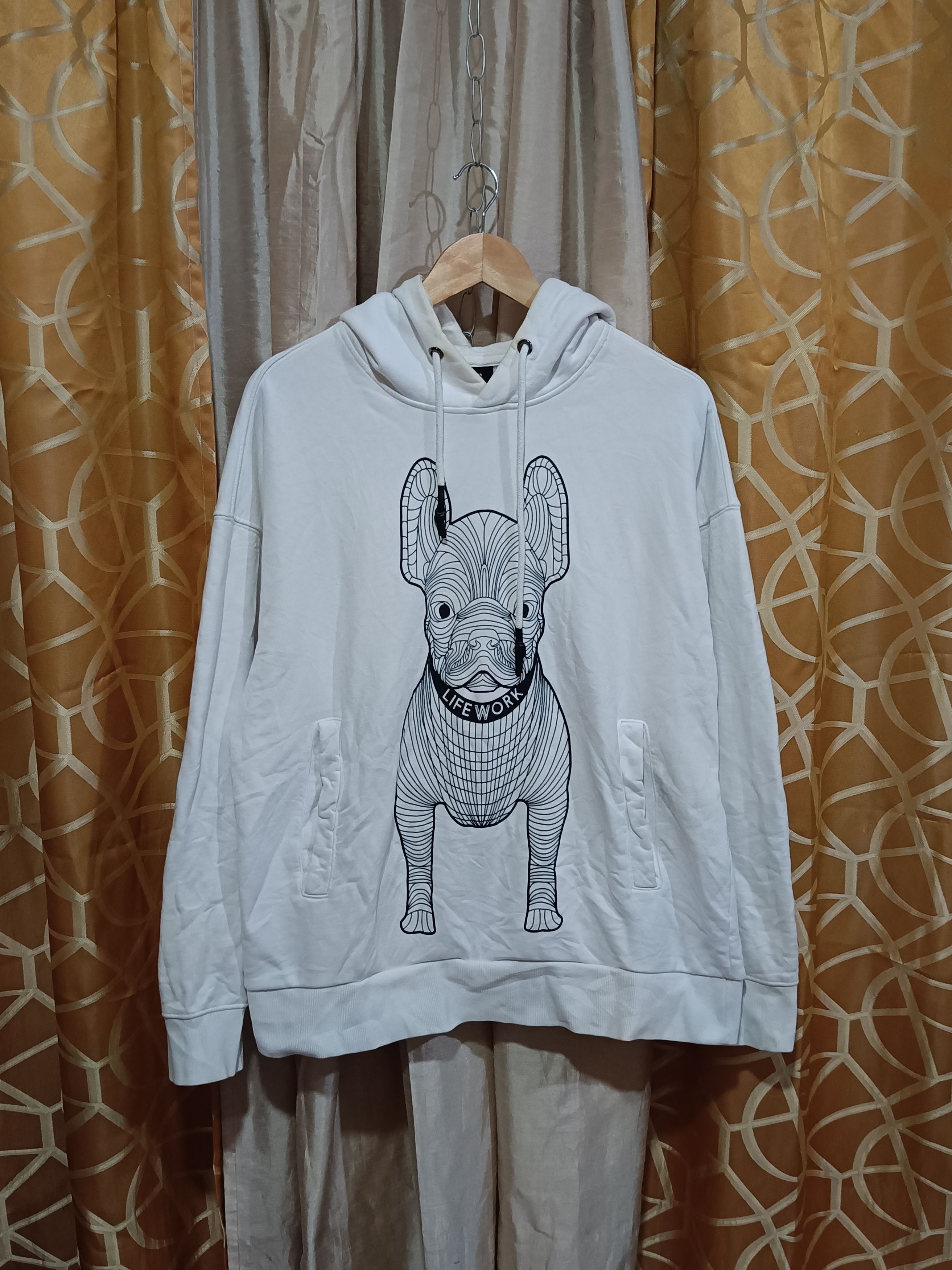 Other Lifework Big Logo White Hoodie Size US XL / EU 56 / 4 - 1 Thumbnail