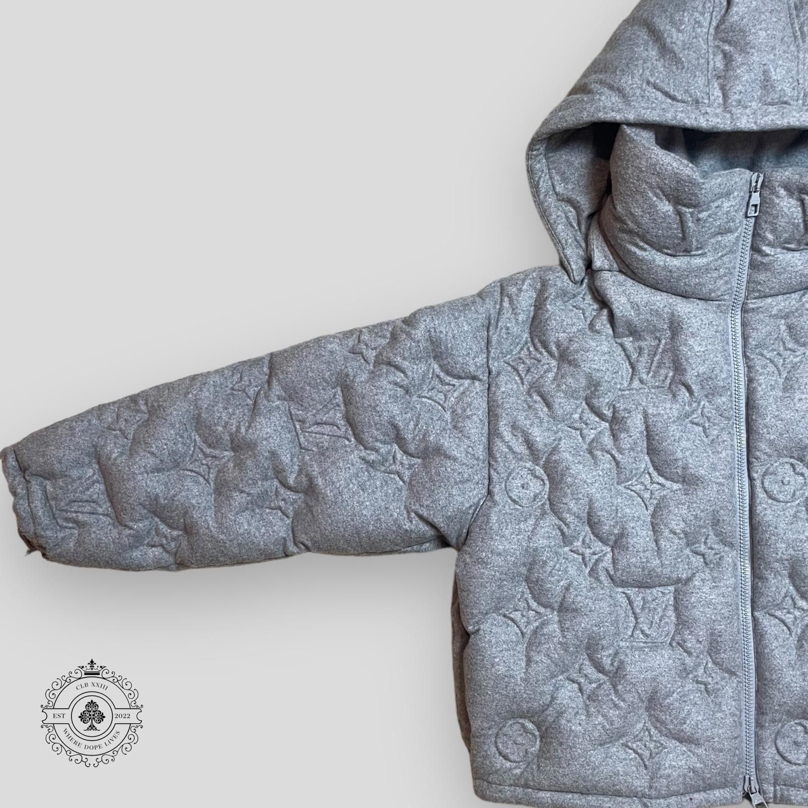Louis Vuitton Louis Vuitton Boyhood Puffer Coat in Grey Size US M / EU 48-50 / 2 - 2 Thumbnail