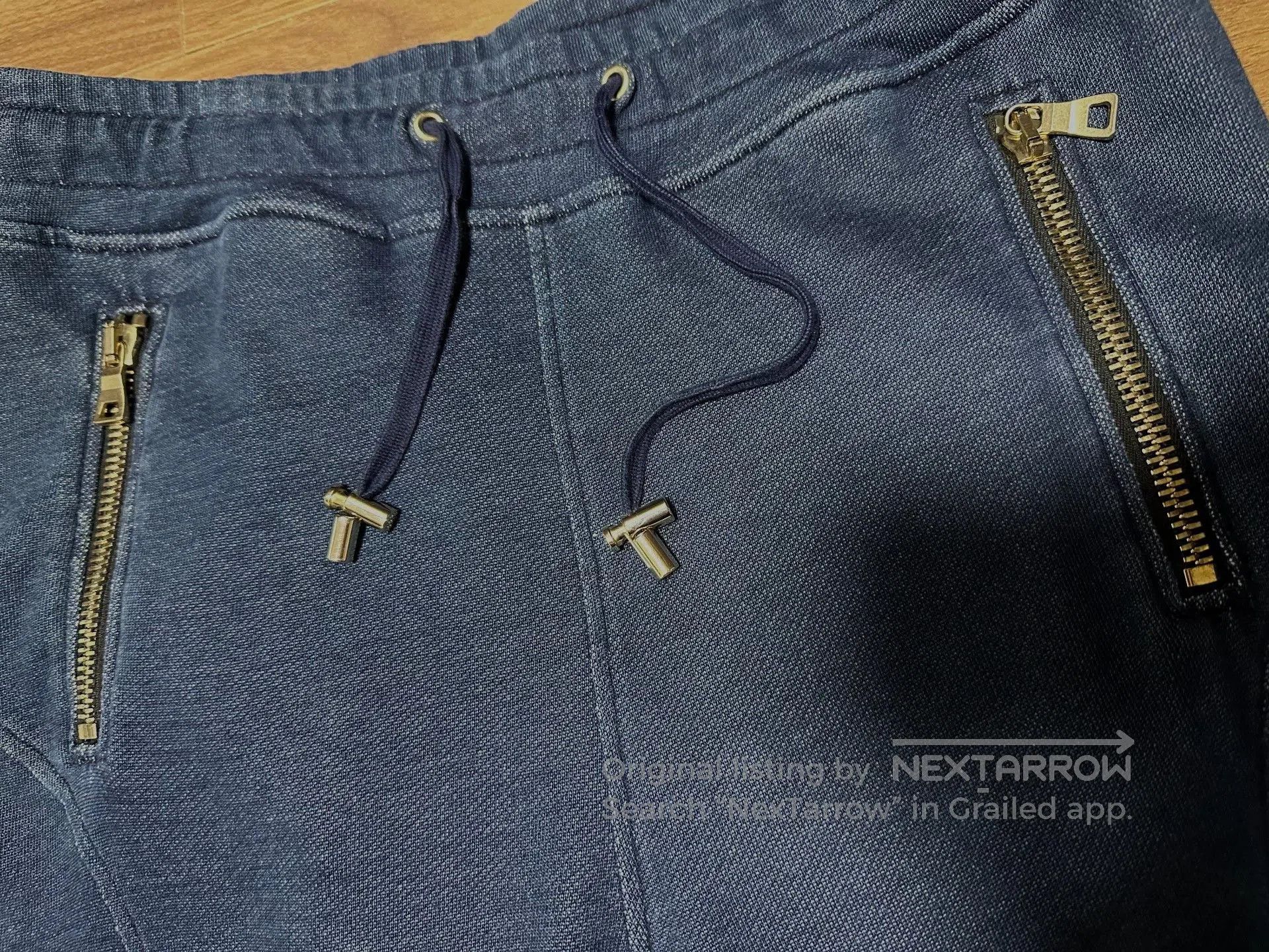 Balmain Balmain Washed Blue Casual Pants. Size US 29 - 2 Thumbnail