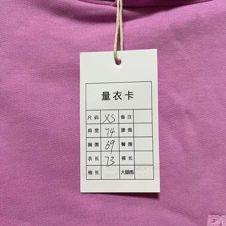 Balenciaga Balenciaga Pink Reversed Logo Embroidery Hoodie Size US XS / EU 42 / 0 - 8 Thumbnail