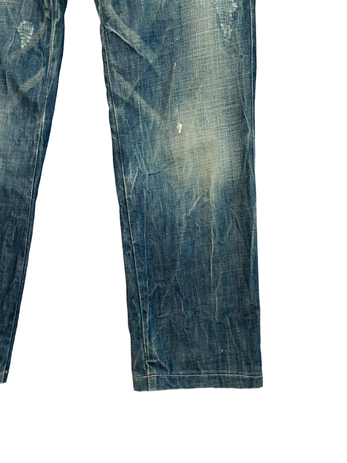 Japanese Brand Famous Fashion REDPEPPER Patches Clawmark Denim Size US 28 / EU 44 - 6 Thumbnail