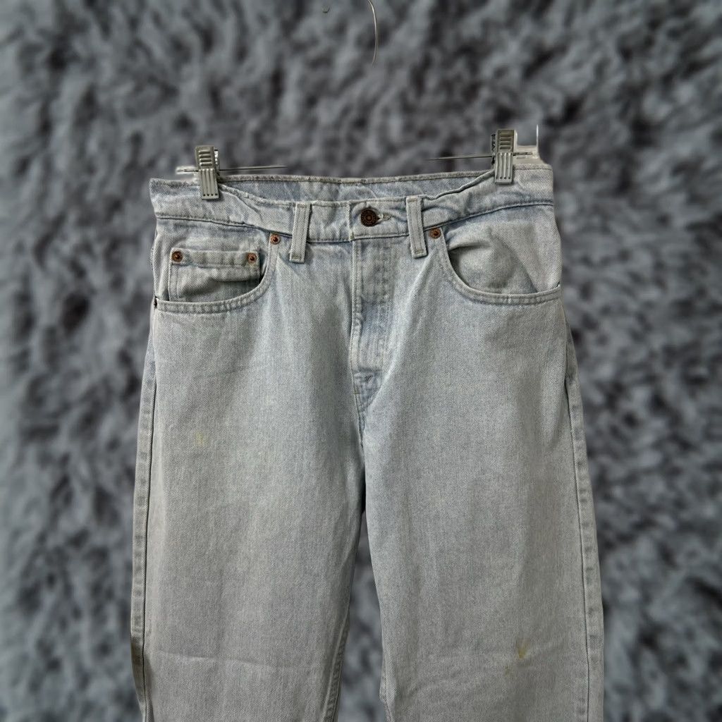 Levi's VINTAGE Levi's 550 Jeans Mens Sz 32x30 Light Wash Relaxed Fit Denim Blue 5-Pocket USA Size US 32 / EU 48 - 1 Thumbnail
