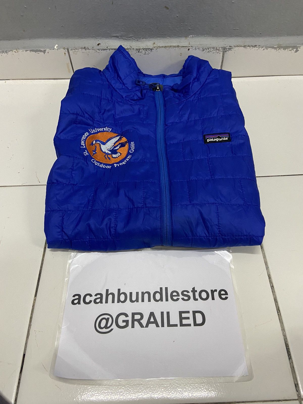 Patagonia PATAGONIA ST LAWRENCE UNIVERSITY BOMBER VEST Size US L / EU 52-54 / 3 - 18 Thumbnail