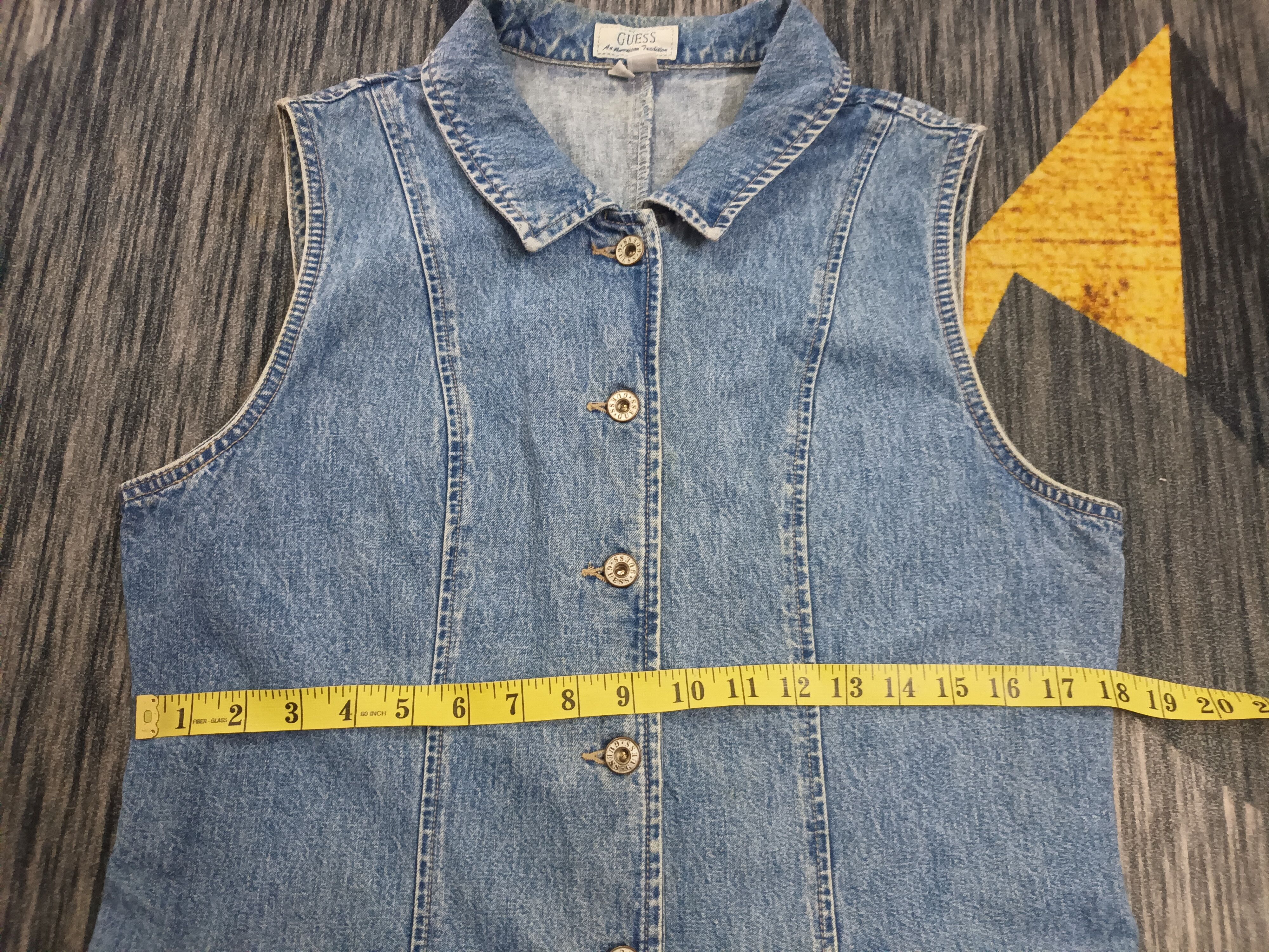 Guess 🔥 GUESS DENIM VEST🔥 Size S / US 4 / IT 40 - 8 Thumbnail