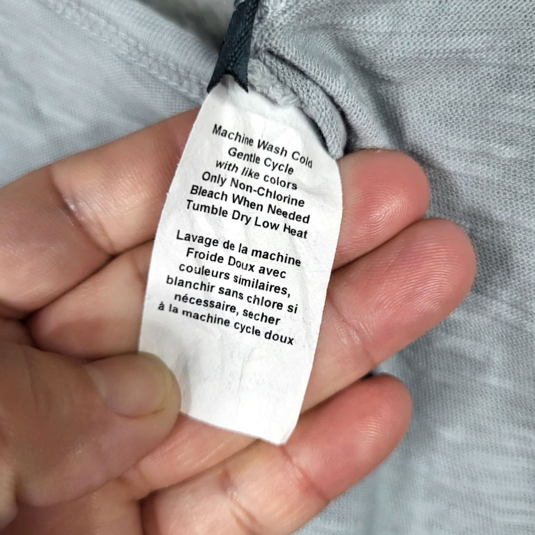 Vintage LEFT OF CENTER Tank Top Women M Gray Cotton Blend Sleeveless Round Neck Basic Casual Size M / US 6-8 / IT 42-44 - 6 Thumbnail
