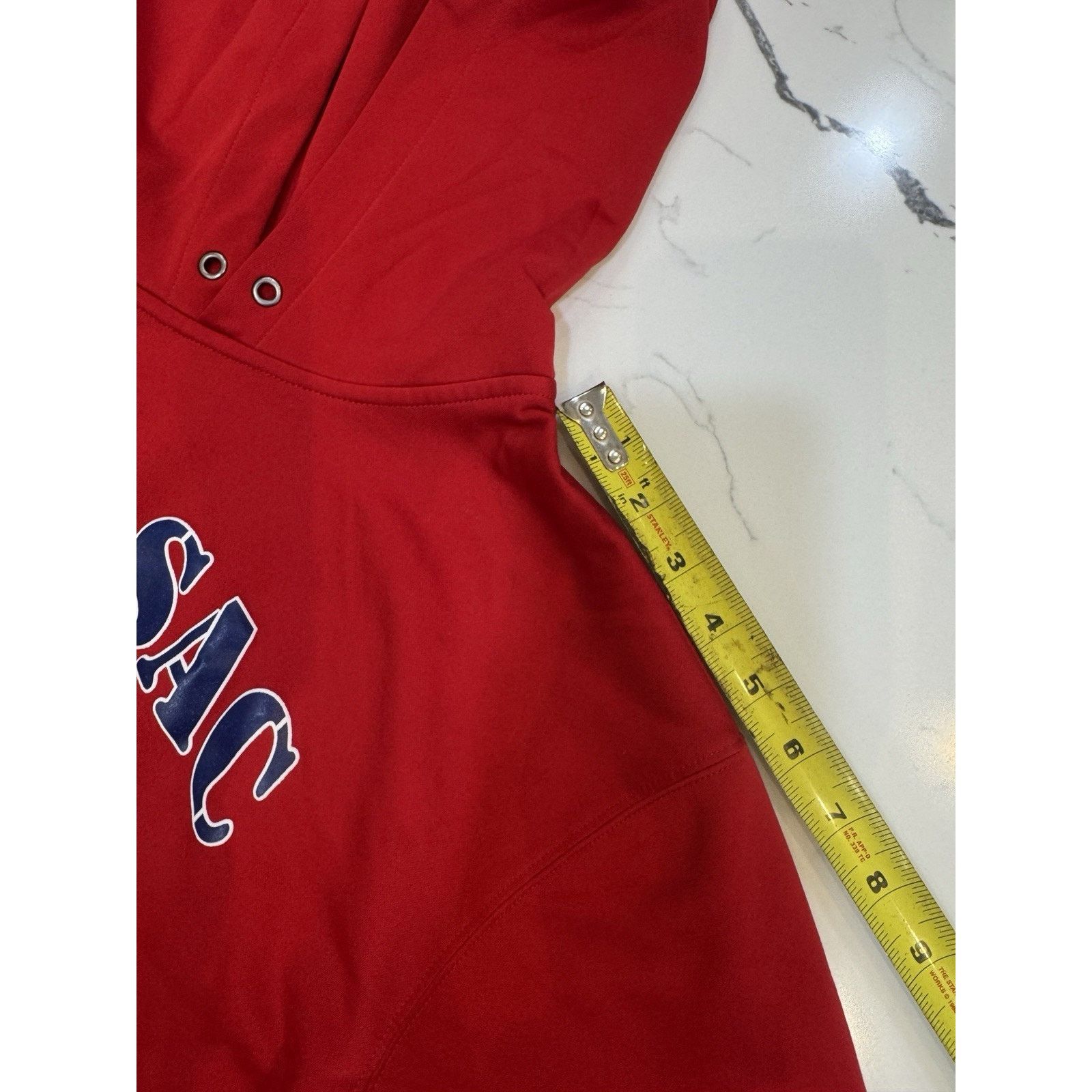 Anti Social Social Club Sport-Tek XL Red Hoodie West Sac Baseball Little League Size US XL / EU 56 / 4 - 5 Thumbnail