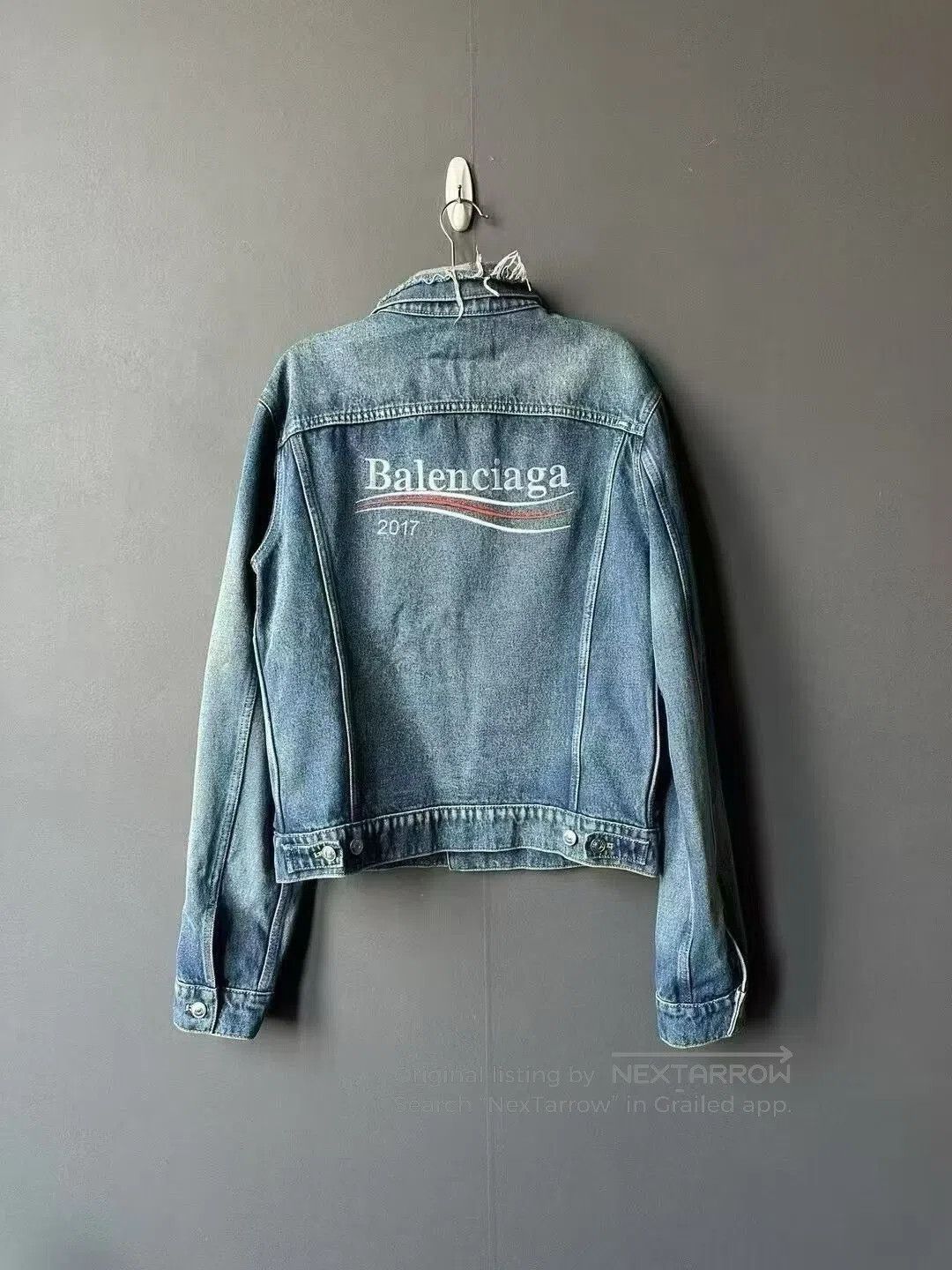 Balenciaga Balenciaga Coke Denim Jacket. Size US S / EU 44-46 / 1 - 2 Thumbnail