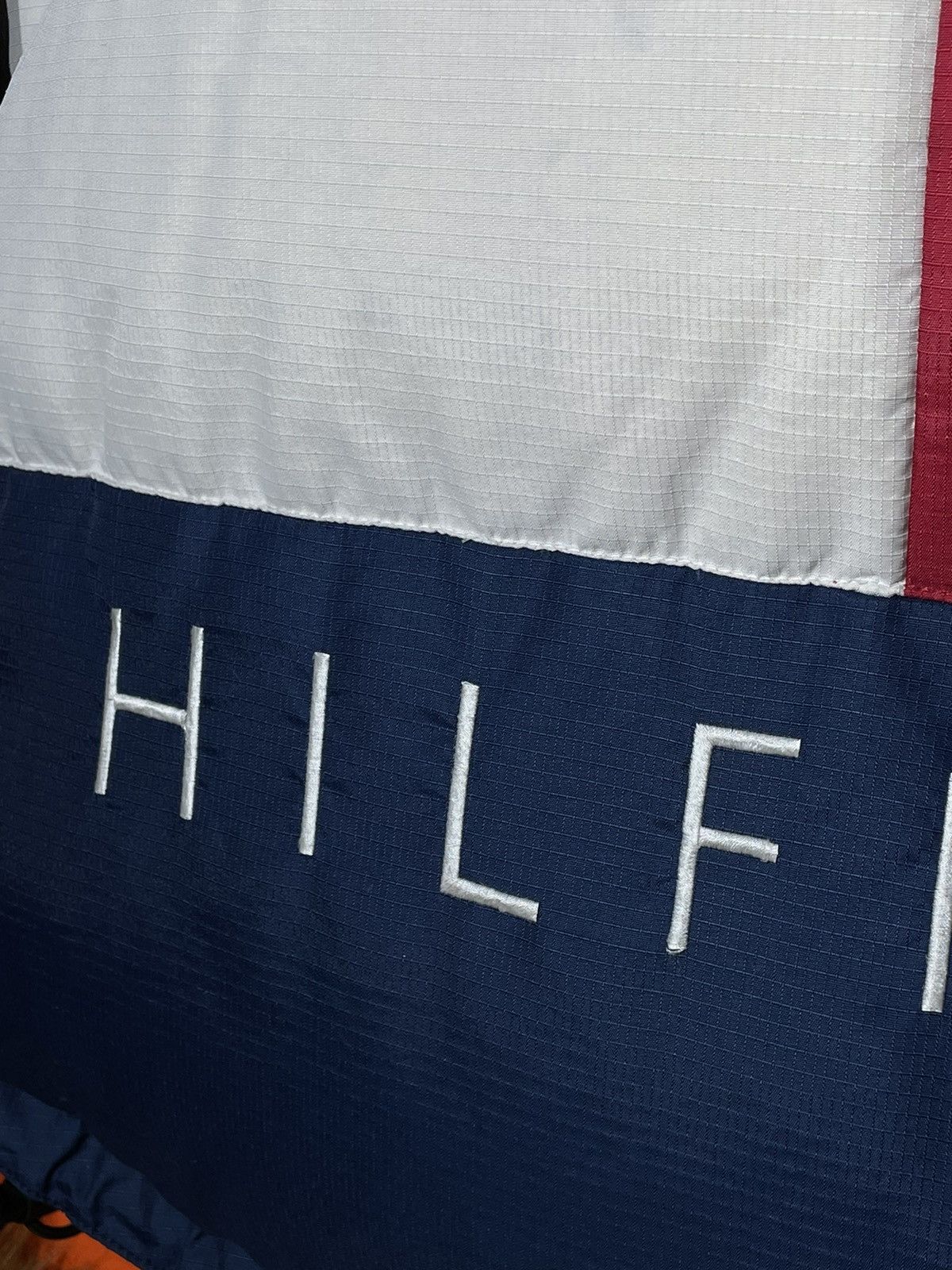 Tommy Hilfiger × Vintage Puffer Tommy Hilfiger Big Logo Flag Vintage 90’s Collection Size US L / EU 52-54 / 3 - 14 Thumbnail