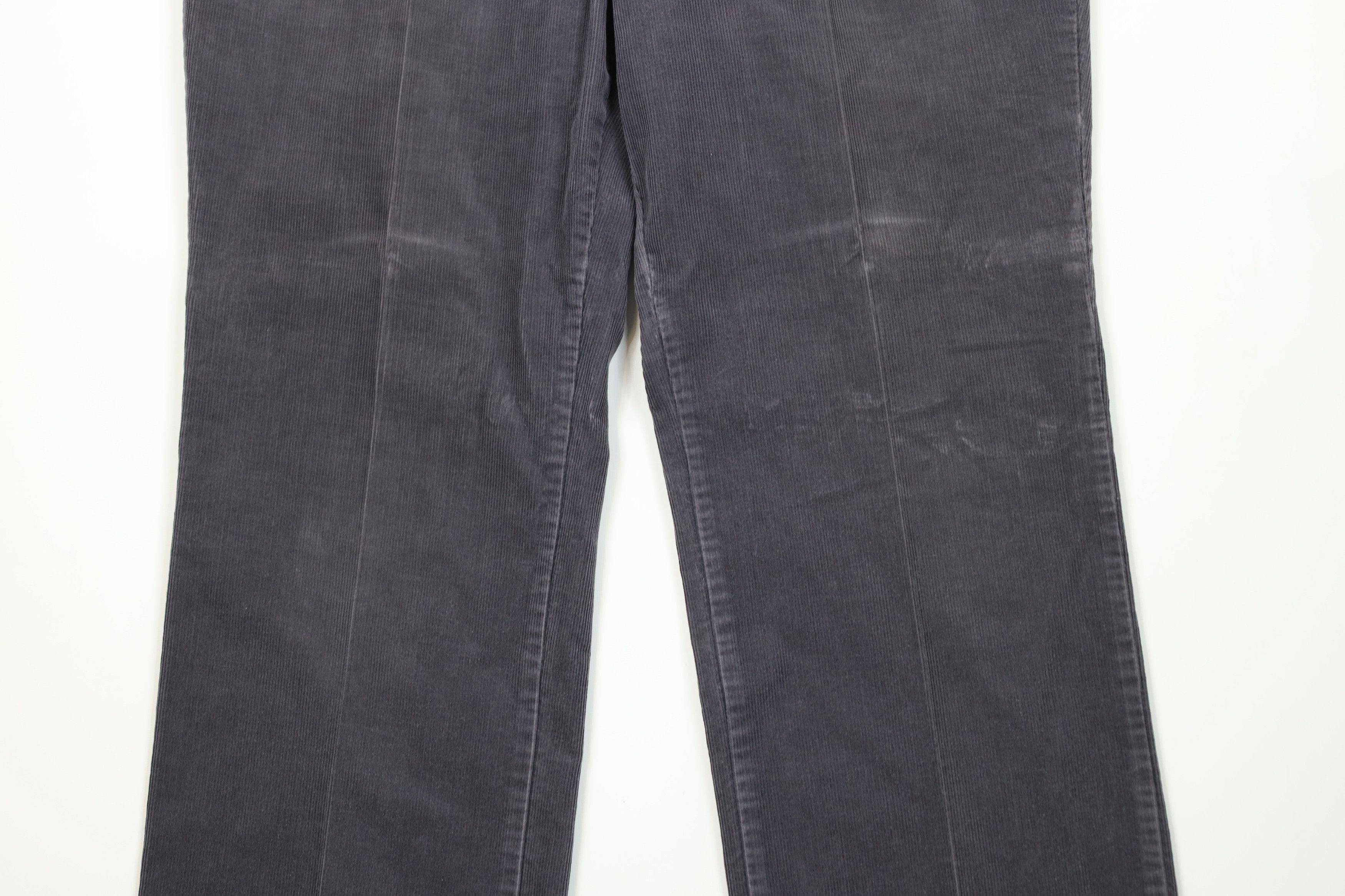 Big Mac Vintage 70s Big Mac Wide Leg Corduroy Chino Pants Steel USA Size US 38 / EU 54 - 3 Thumbnail
