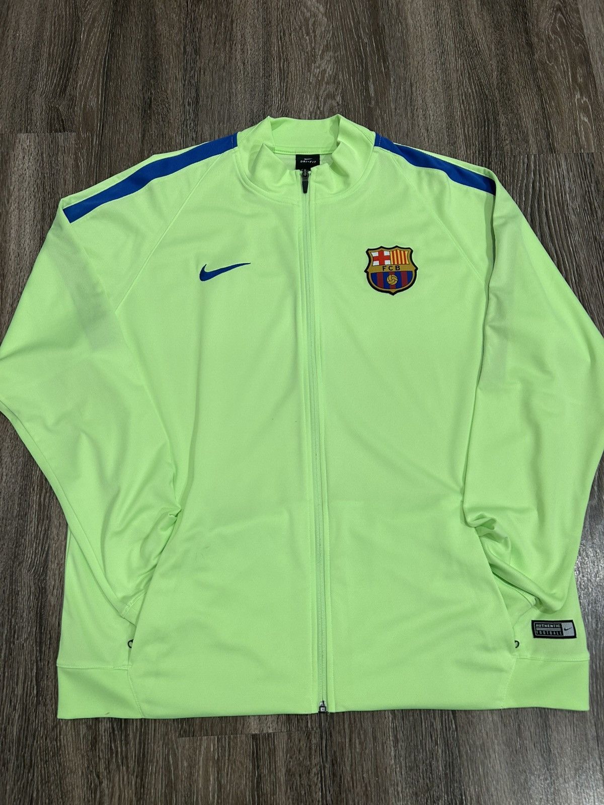 Nike Barcelona X Nike warmup zip up Size US L / EU 52-54 / 3 - 1 Thumbnail