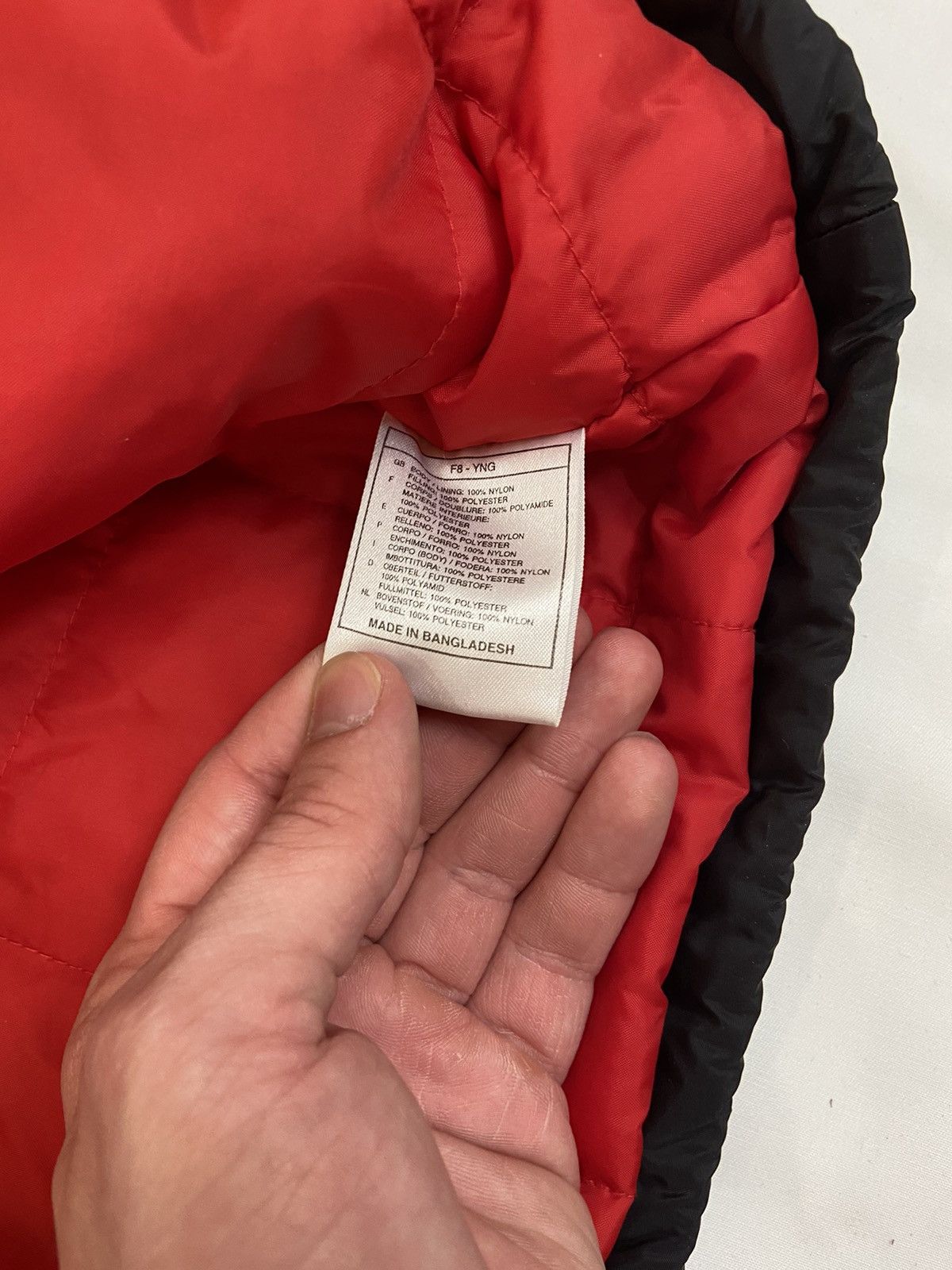 Nike × Vintage VINTAGE Y2K NIKE BIG LOGO LIGHT PUFFER JACKET SWOOSH DRILL Size US XL / EU 56 / 4 - 16 Thumbnail