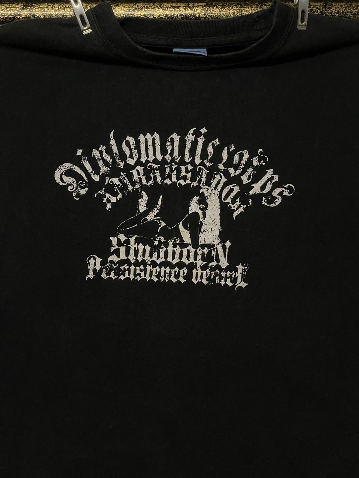 Designer × Japanese Brand × Vintage Vintage 1990s Japan Designer Cinema Dismantle Girl Faded Tee Size US S / EU 44-46 / 1 - 3 Thumbnail