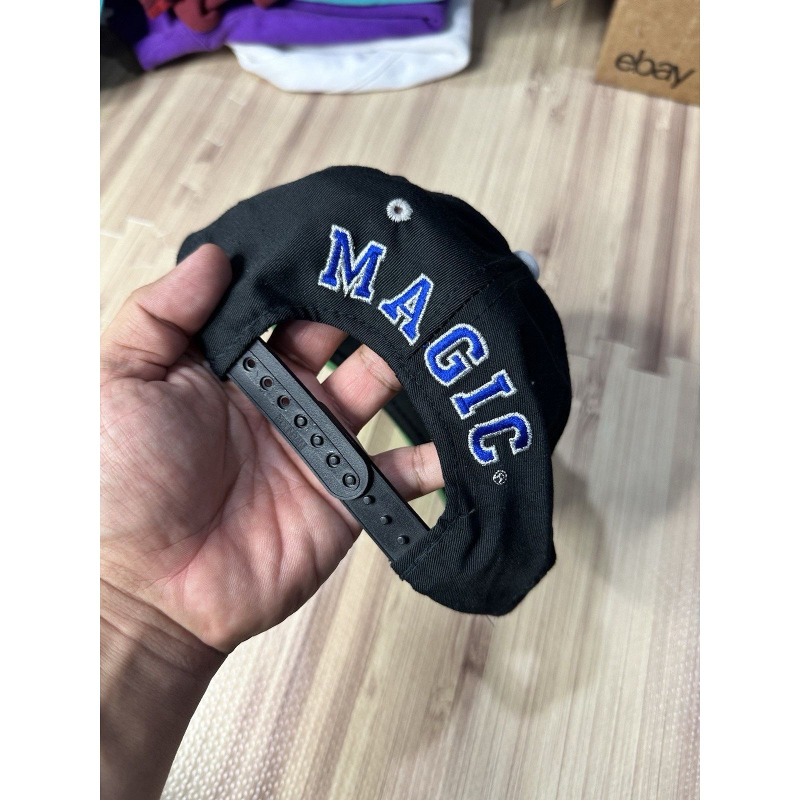 & Other Stories Vintage Grossman Black Gray Orlando Magic SnapBack G Cap Size ONE SIZE - 3 Thumbnail