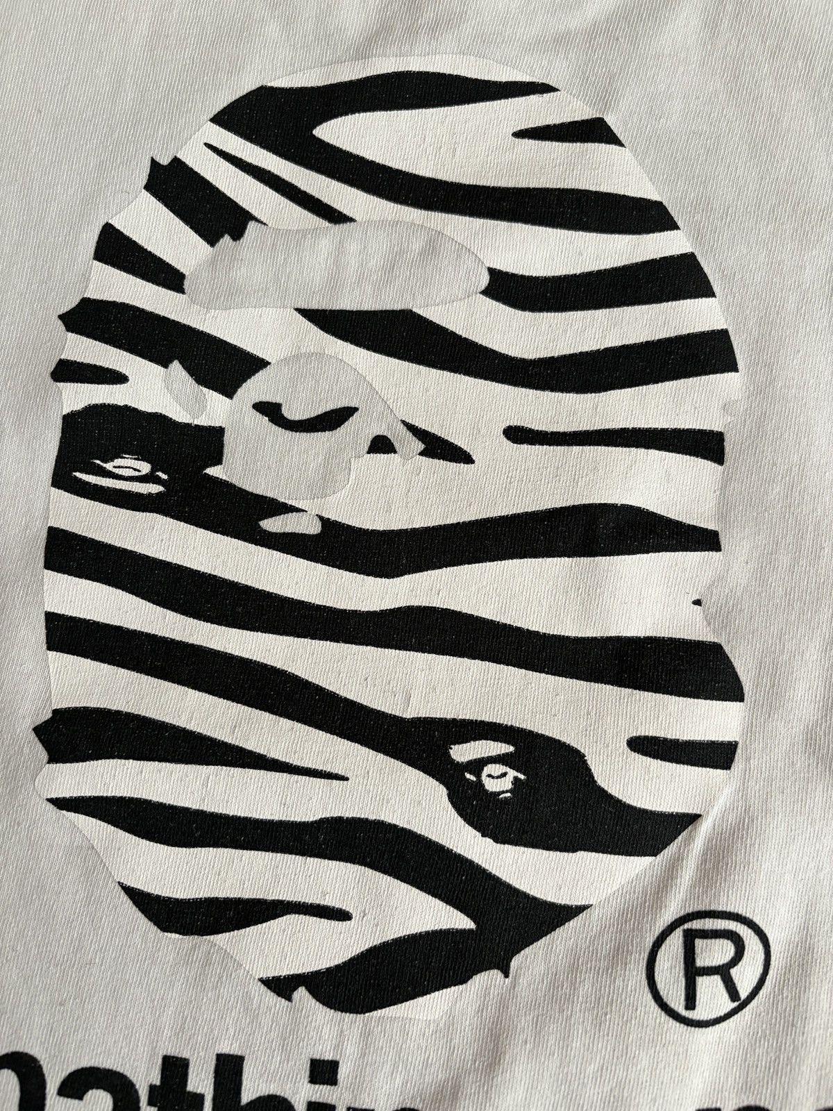 Bape Bape Camo Zebra Logo T-Shirt Size US L / EU 52-54 / 3 - 3 Thumbnail
