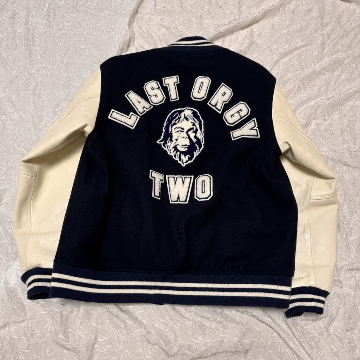 Human Made × Undercover Undercover Human Made Last Orgy Varsity Jacket Size US XL / EU 56 / 4 - 2 Thumbnail