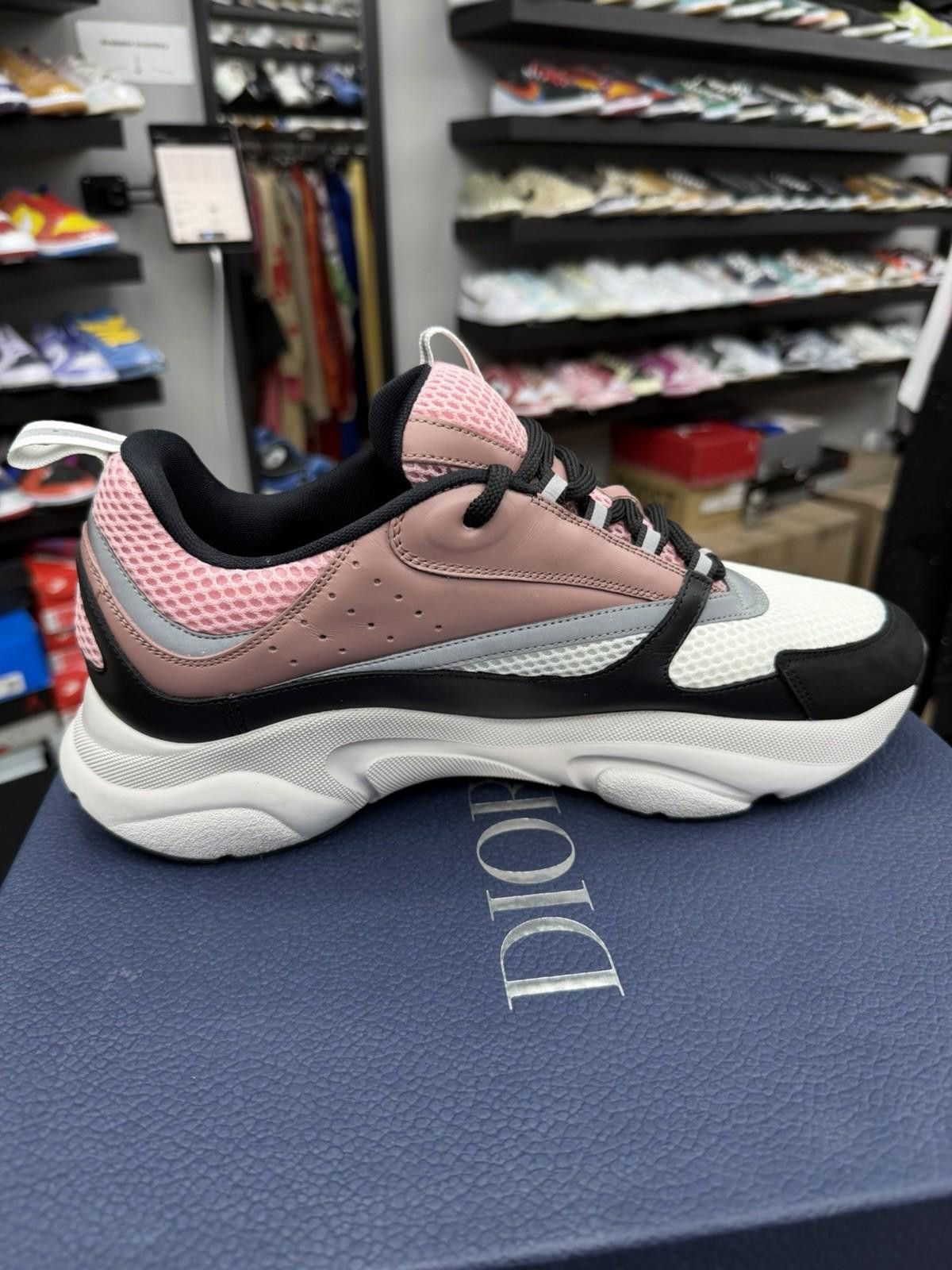 Dior Dior B22 Pink Black Size 45EU (MENS US12) $1300 Discontinued Size US 12 / EU 45 - 4 Thumbnail