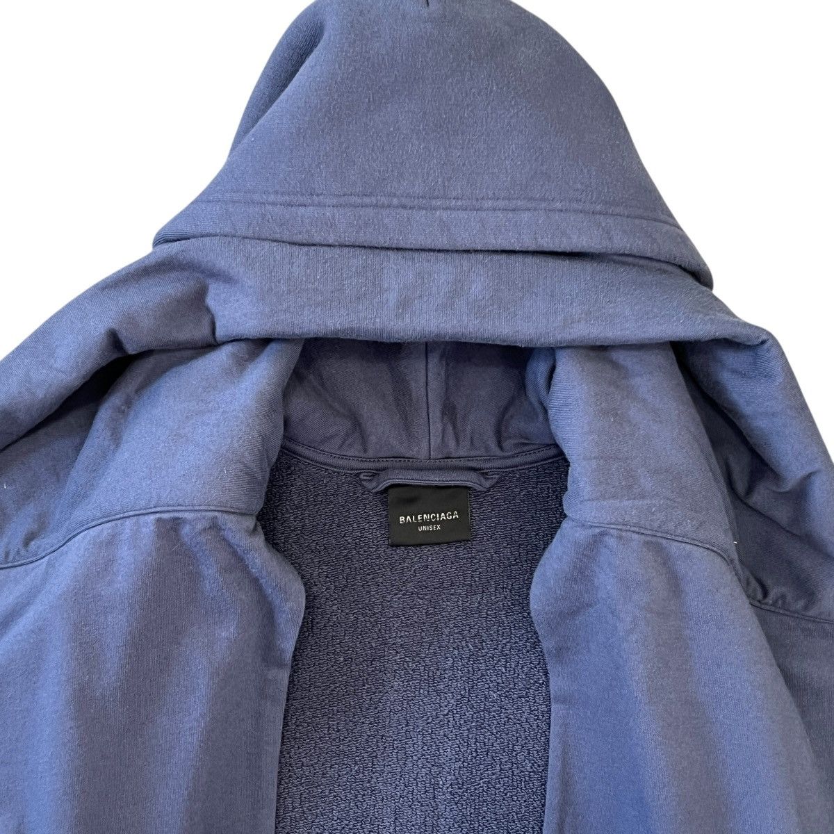 Balenciaga BALENCIAGA 2024 Fall Incognito Zip-Up Sweat Parka Hoodie Size US XS / EU 42 / 0 - 6 Thumbnail
