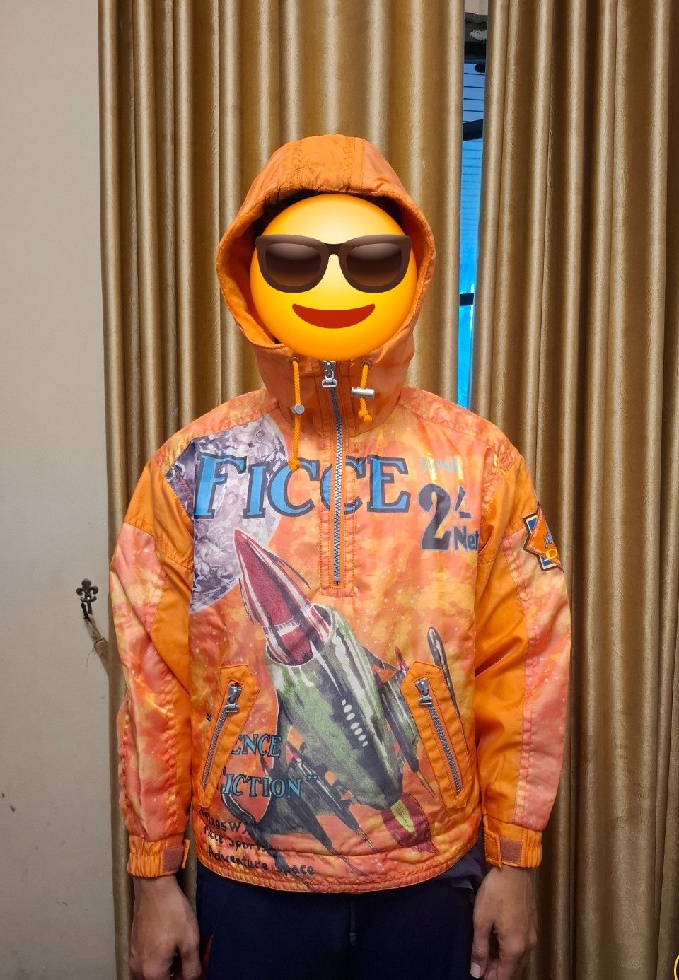 Yoshiyuki Konishi Y2K FICCE YOSHIYUKI KONISHI Adventure Space Oversized Jacket Size US S / EU 44-46 / 1 - 13 Thumbnail