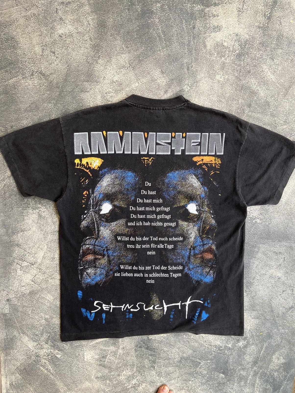 Band Tees × Vintage Rock Band Rammstein Bootleg Size US XL / EU 56 / 4 - 4 Thumbnail