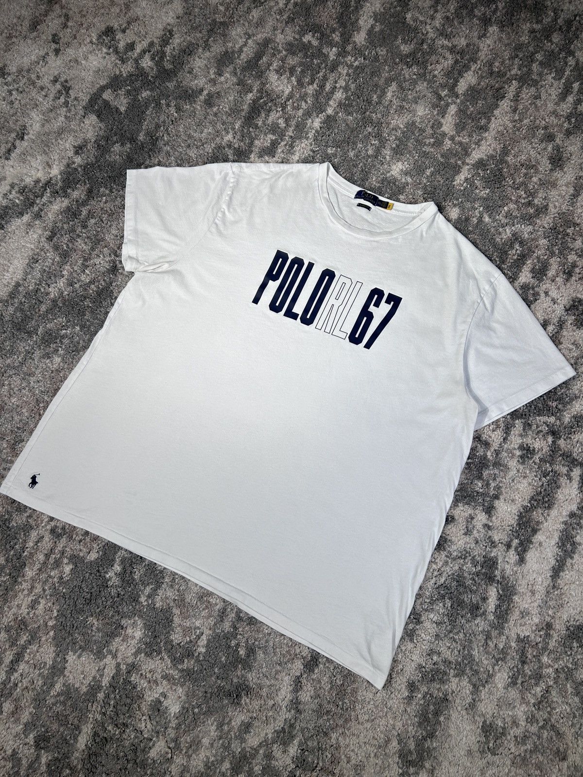 Polo Ralph Lauren × Vintage Polo Ralph Lauren Sport 67 Tee XXL Size US XXL / EU 58 / 5 - 6 Thumbnail