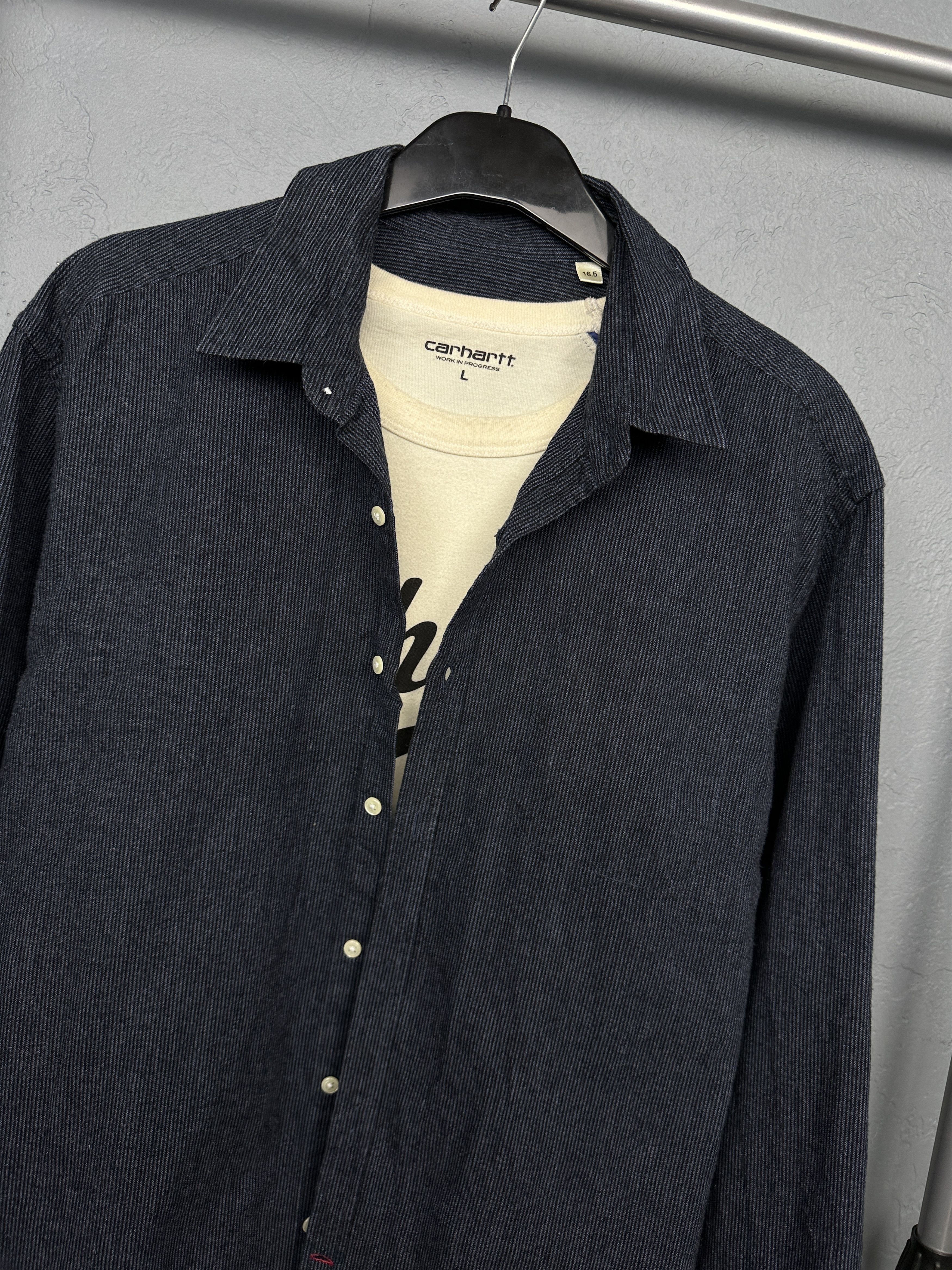 Oliver Spencer Oliver Spencer Mens Corduroy Long Sleeve Shirt Size US L / EU 52-54 / 3 - 2 Thumbnail