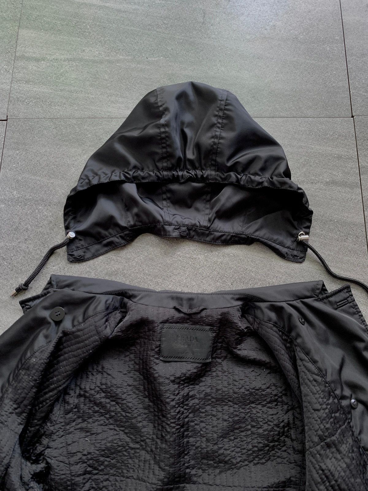 Prada FREE TAX! Detachable Hooded Jacket Size US S / EU 44-46 / 1 - 6 Thumbnail
