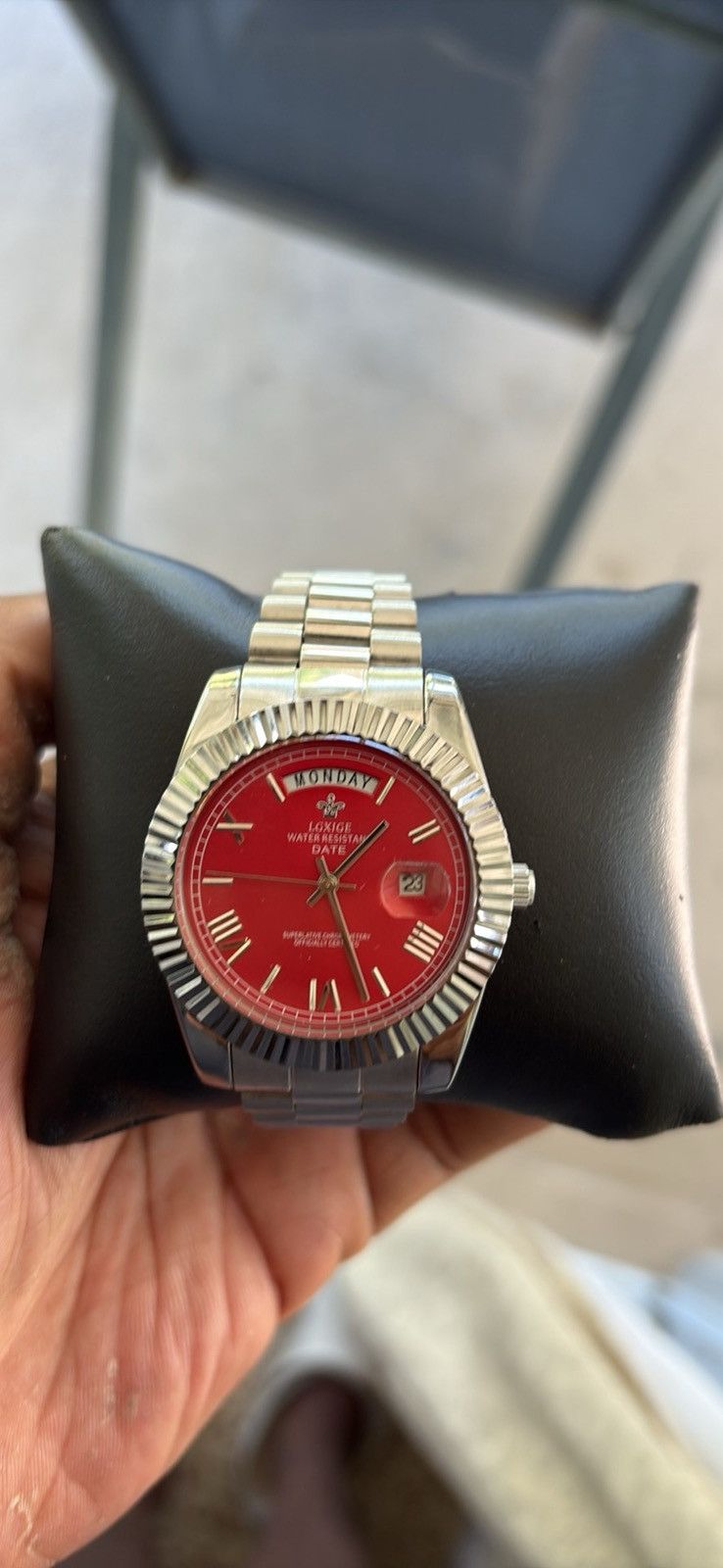 day date luxury watch