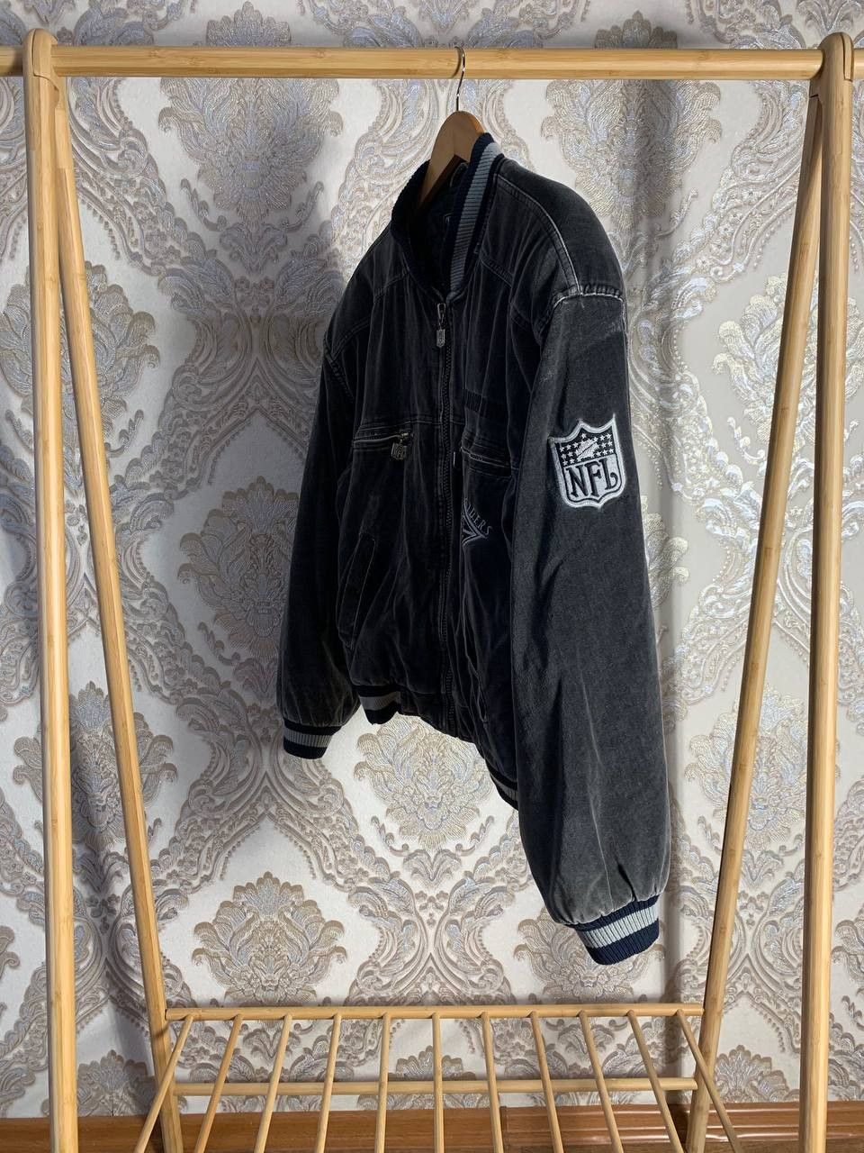 NFL Vintage Los Angeles Raiders NFL Retro Velour Jacket Y2K 90s Size US M / EU 48-50 / 2 - 9 Thumbnail