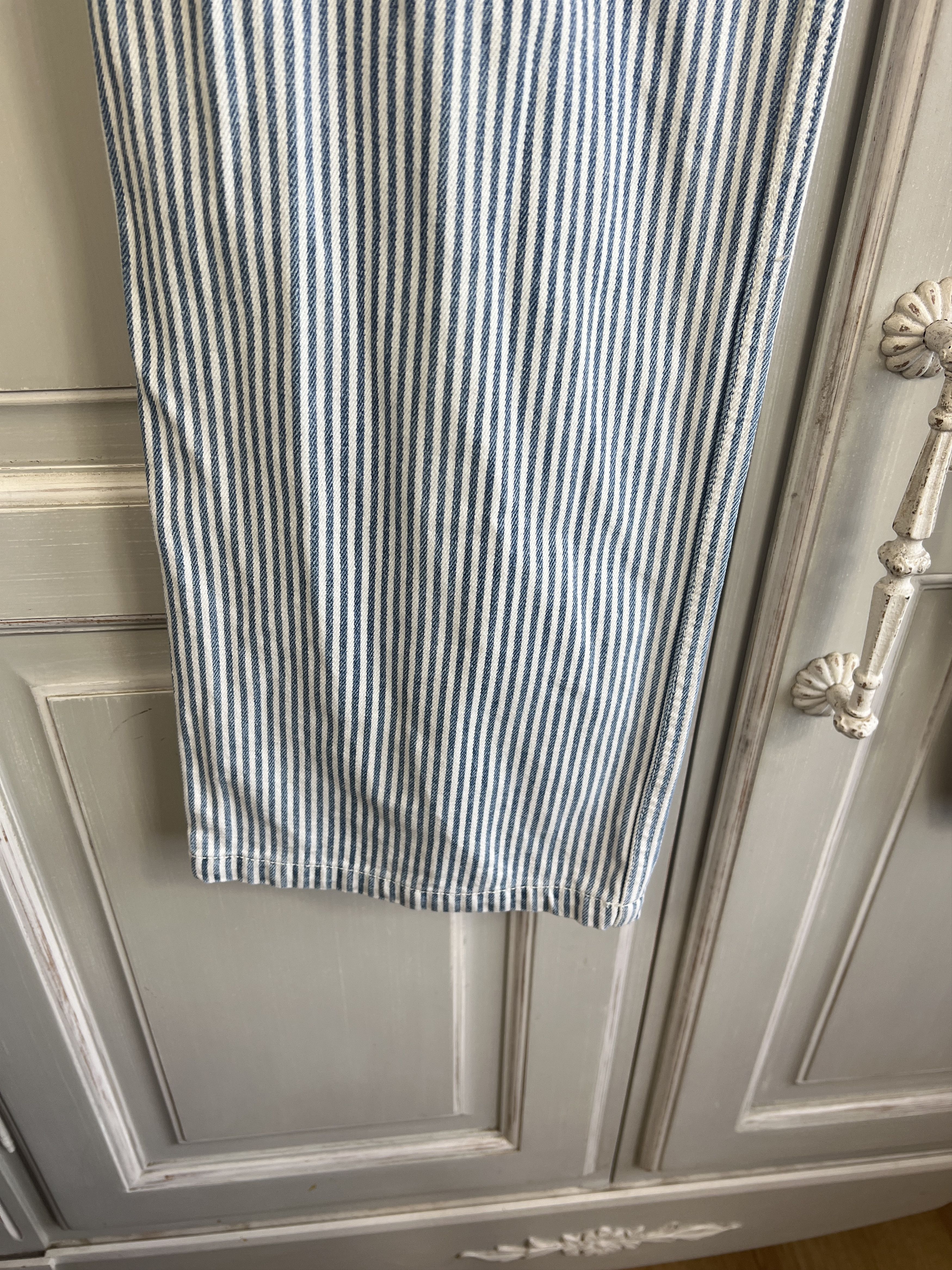 Vintage VINTAGE AVANTGARDE CRAZY STRIPED JEANS DENIM 90S Size US 32 / EU 48 - 8 Thumbnail
