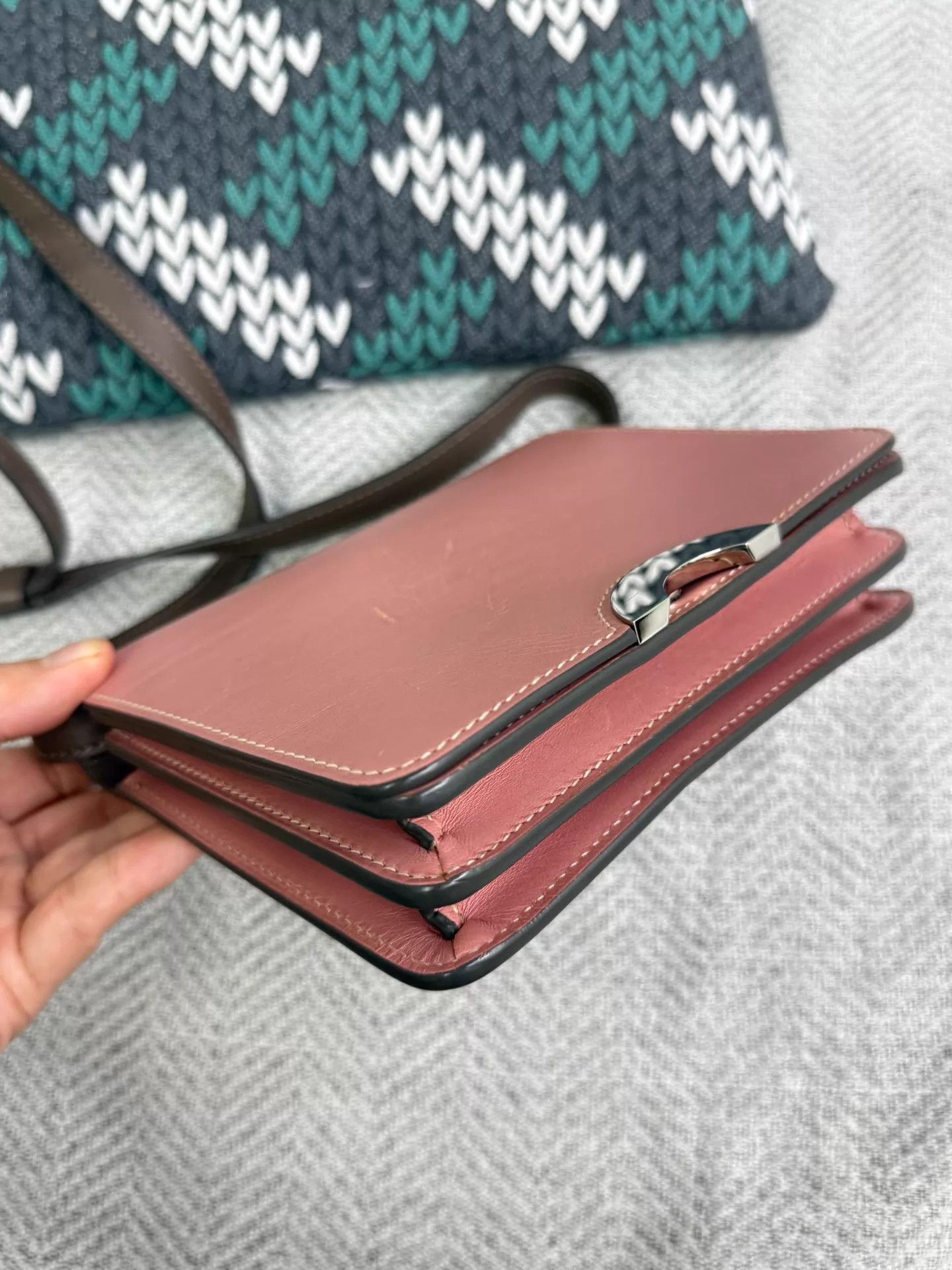 Moynat Moynat Pink Handbag Shoulder/Crossbody Size ONE SIZE - 4 Thumbnail