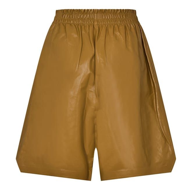 Bottega Veneta Bottega Veneta Bv Bermuda Shorts in Brown Size 24" / US 00 / IT 34 - 2 Thumbnail