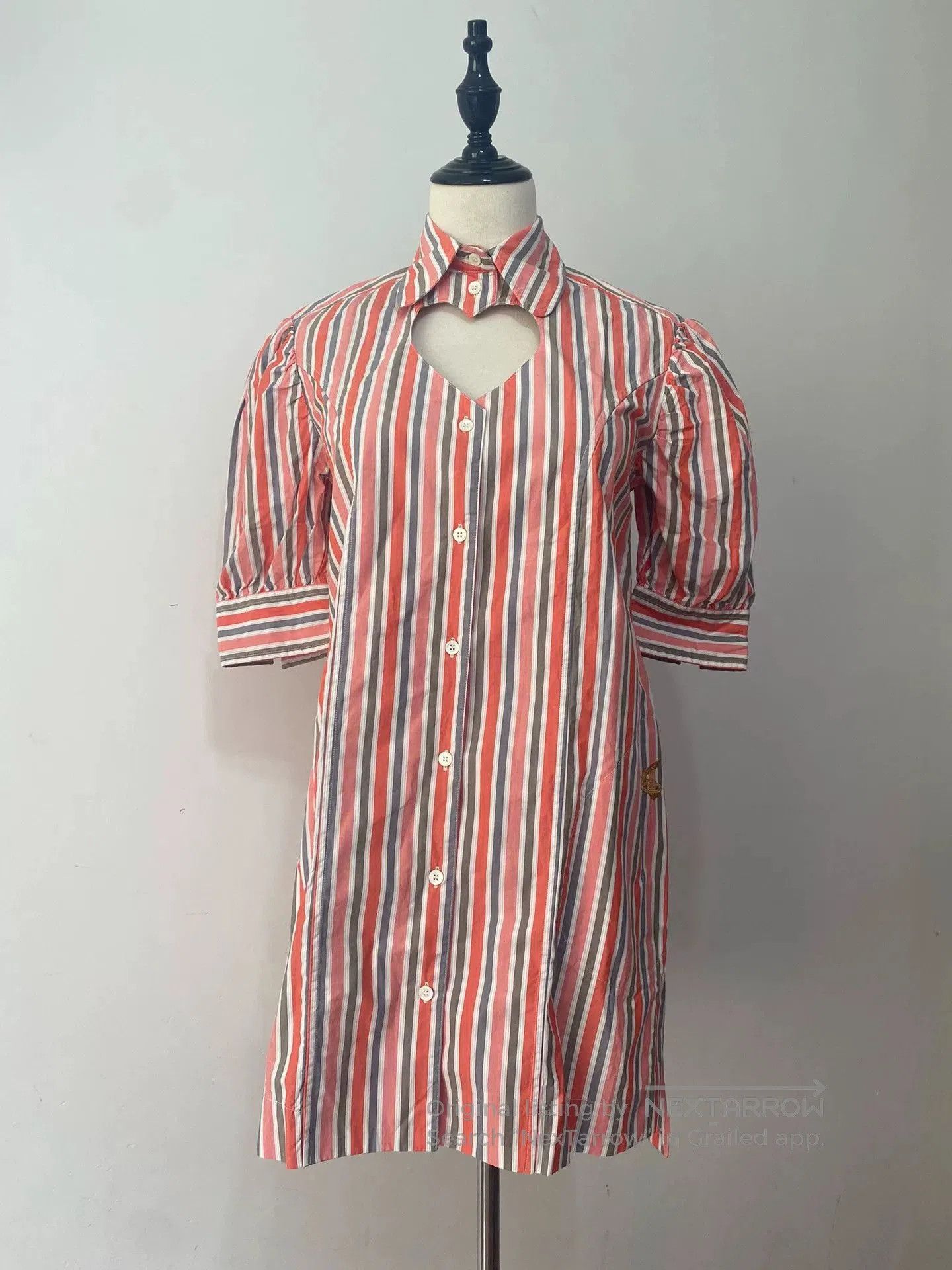 Vivienne Westwood vivienne westwood striped heart shirt. Size M / US 6-8 / IT 42-44 - 1 Thumbnail