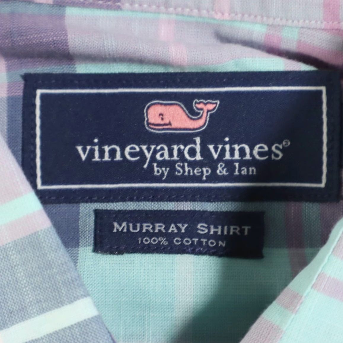 Vineyard Vines Vineyard Vines Murray Poplin Plaid Button Down Shirt Men's L Size US L / EU 52-54 / 3 - 5 Thumbnail
