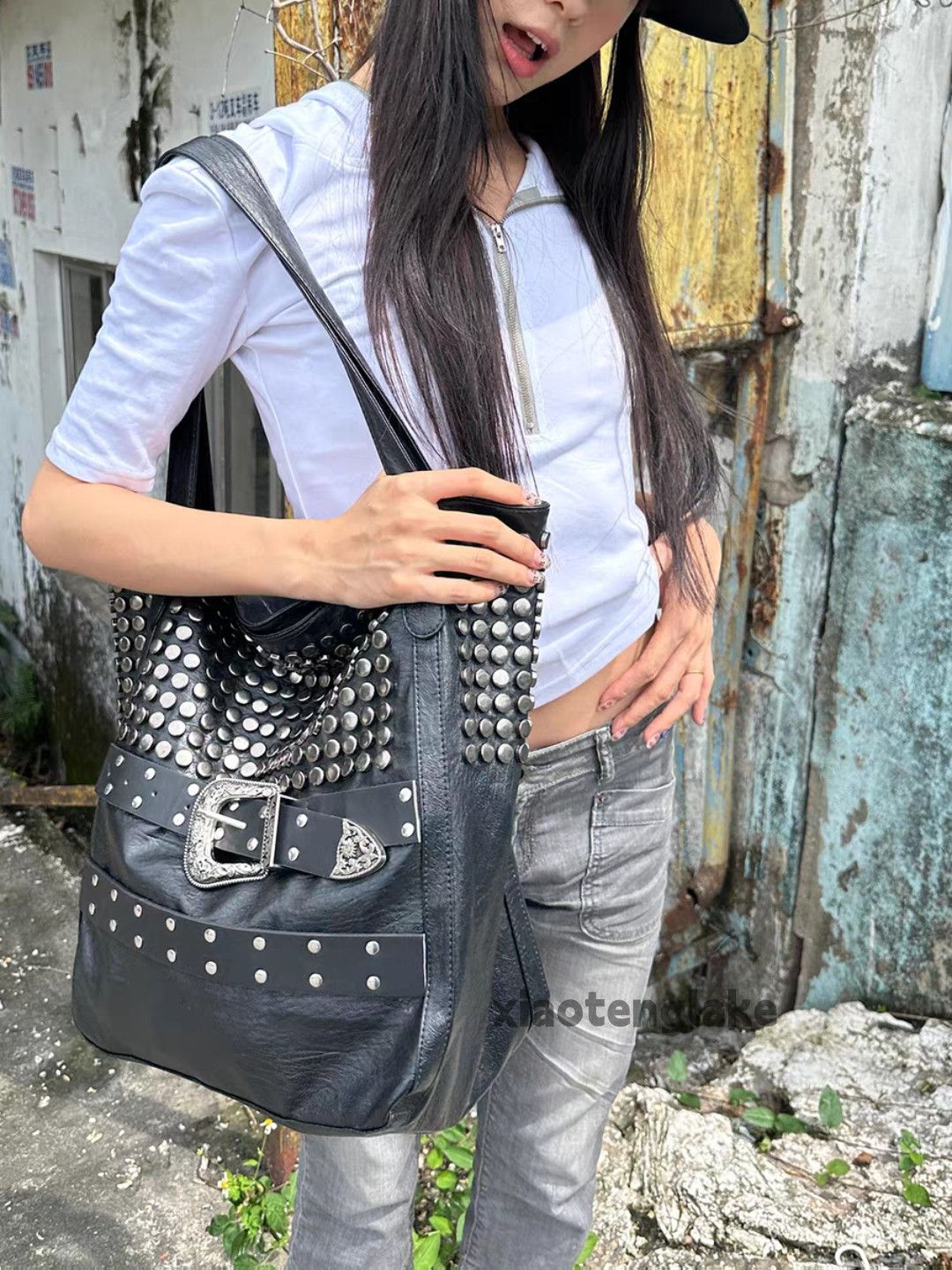 Designer Unisex outdoor utility punk yuppie grunge shoulder bag Size ONE SIZE - 3 Thumbnail