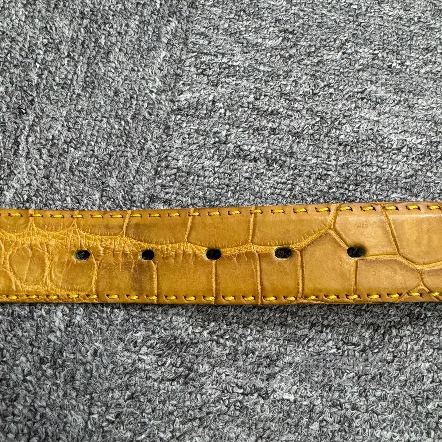 Kiton Kiton 90cm Yellow Belt. Size ONE SIZE - 8 Thumbnail